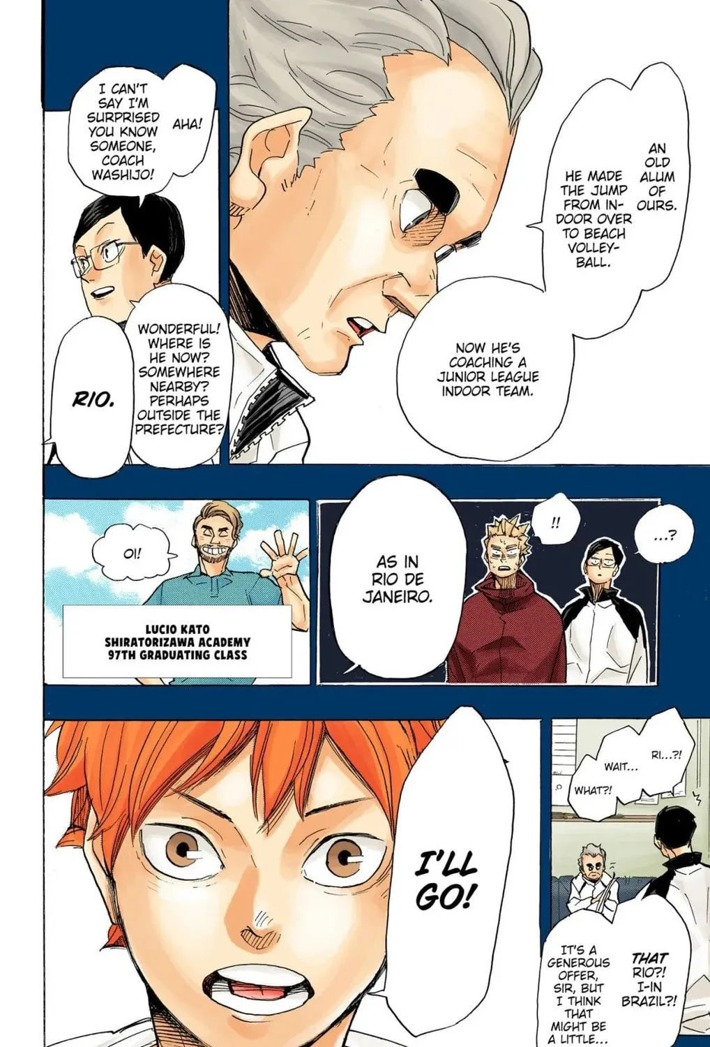 Read Haikyu!! (Official Colored) (Colored) chapter 370 image 20 on Lezhin