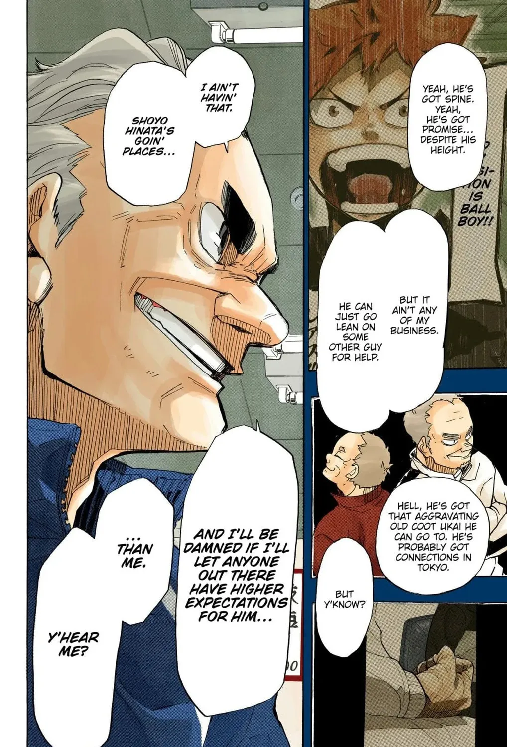 Read Haikyu!! (Official Colored) (Colored) chapter 370 image 24 on Lezhin