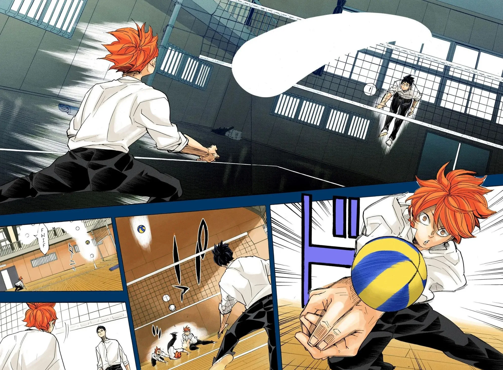 Read Haikyu!! (Official Colored) (Colored) chapter 370 image 32 on Lezhin