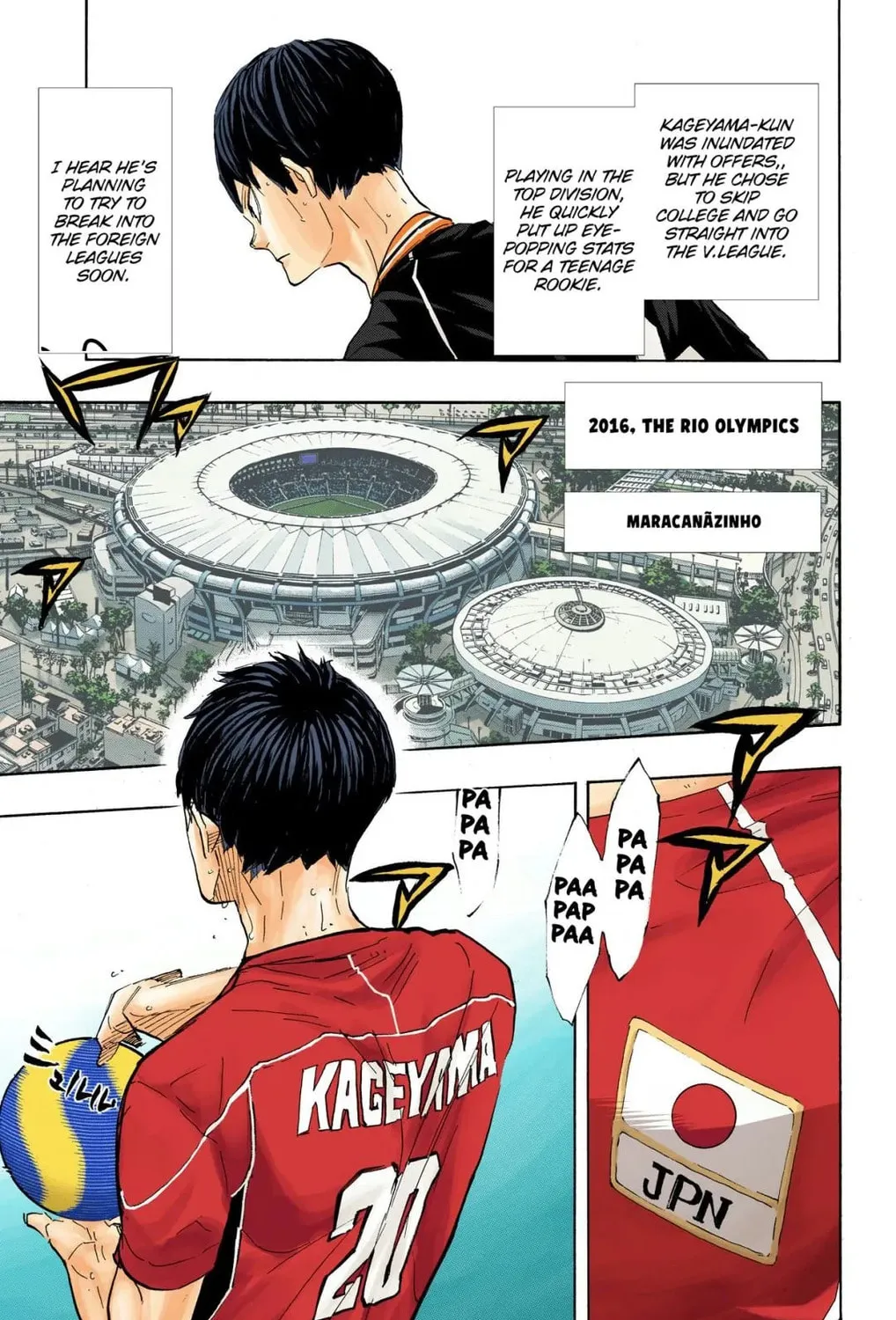 Read Haikyu!! (Official Colored) (Colored) chapter 370 image 6 on Lezhin