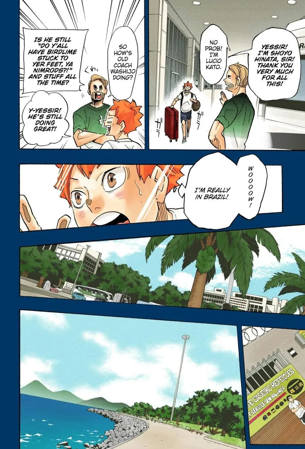 Read Haikyu!! (Official Colored) (Colored) chapter 371 image 10 on Lezhin