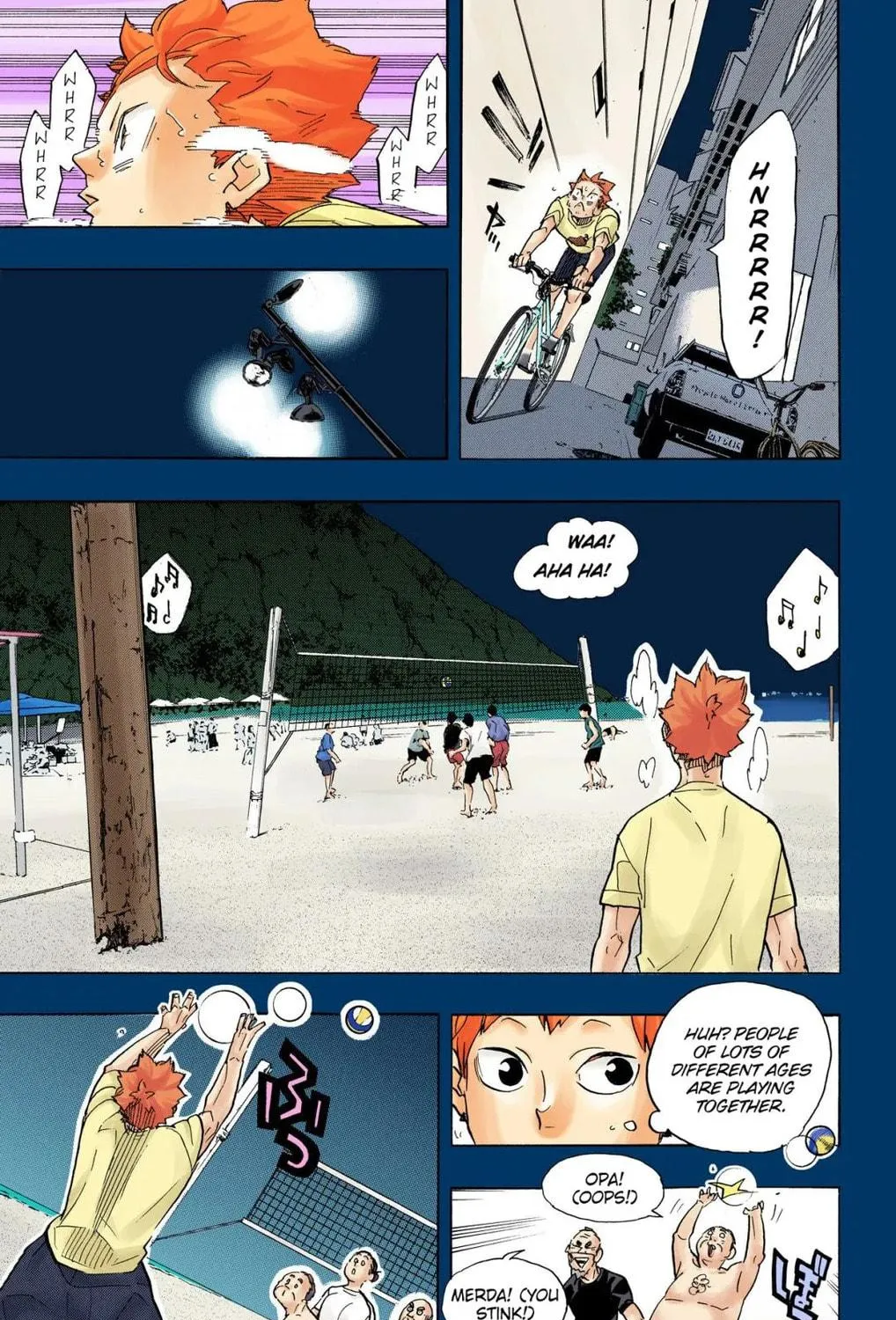 Read Haikyu!! (Official Colored) (Colored) chapter 371 image 28 on Lezhin