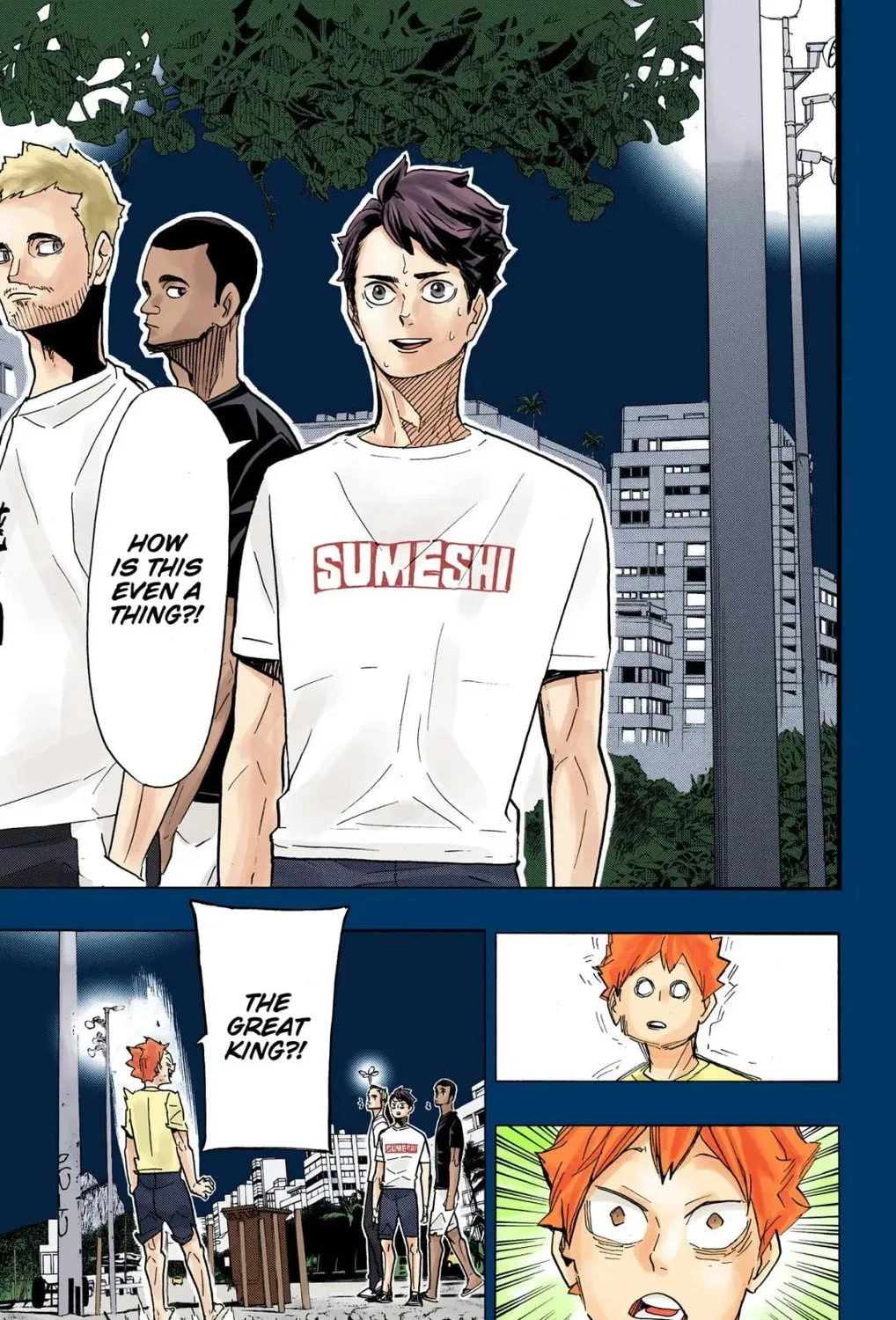Read Haikyu!! (Official Colored) (Colored) chapter 371 image 36 on Lezhin