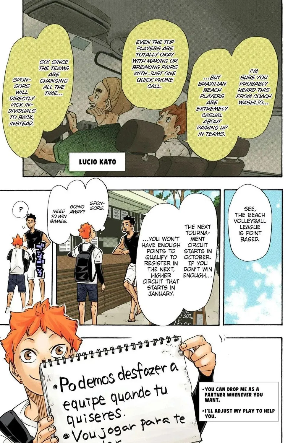 Read Haikyu!! (Official Colored) (Colored) chapter 371 image 4 on Lezhin