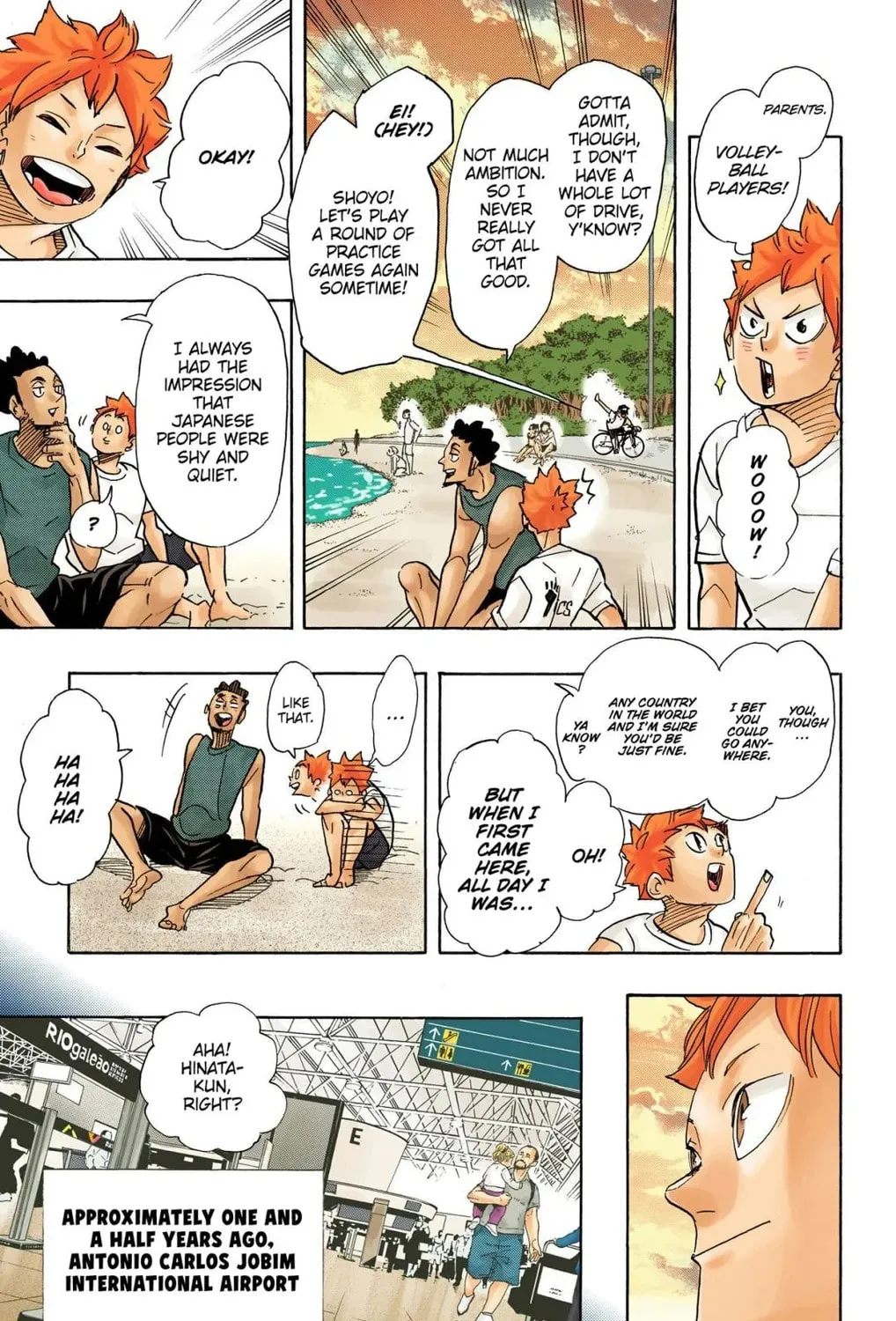 Read Haikyu!! (Official Colored) (Colored) chapter 371 image 8 on Lezhin