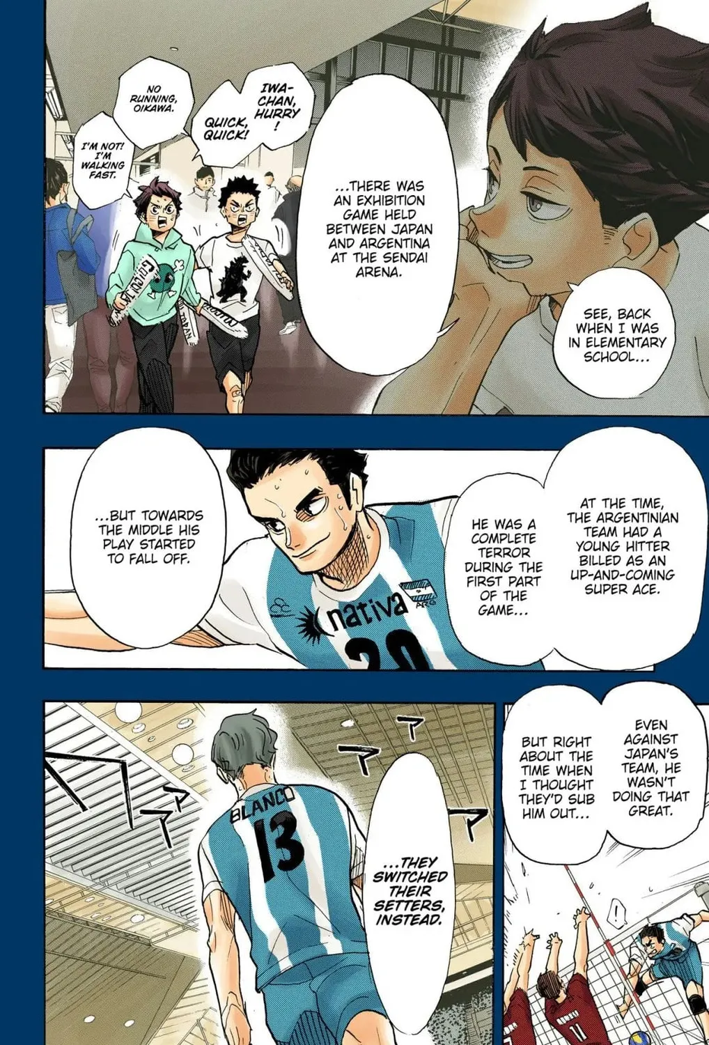 Read Haikyu!! (Official Colored) (Colored) chapter 372 image 18 on Lezhin