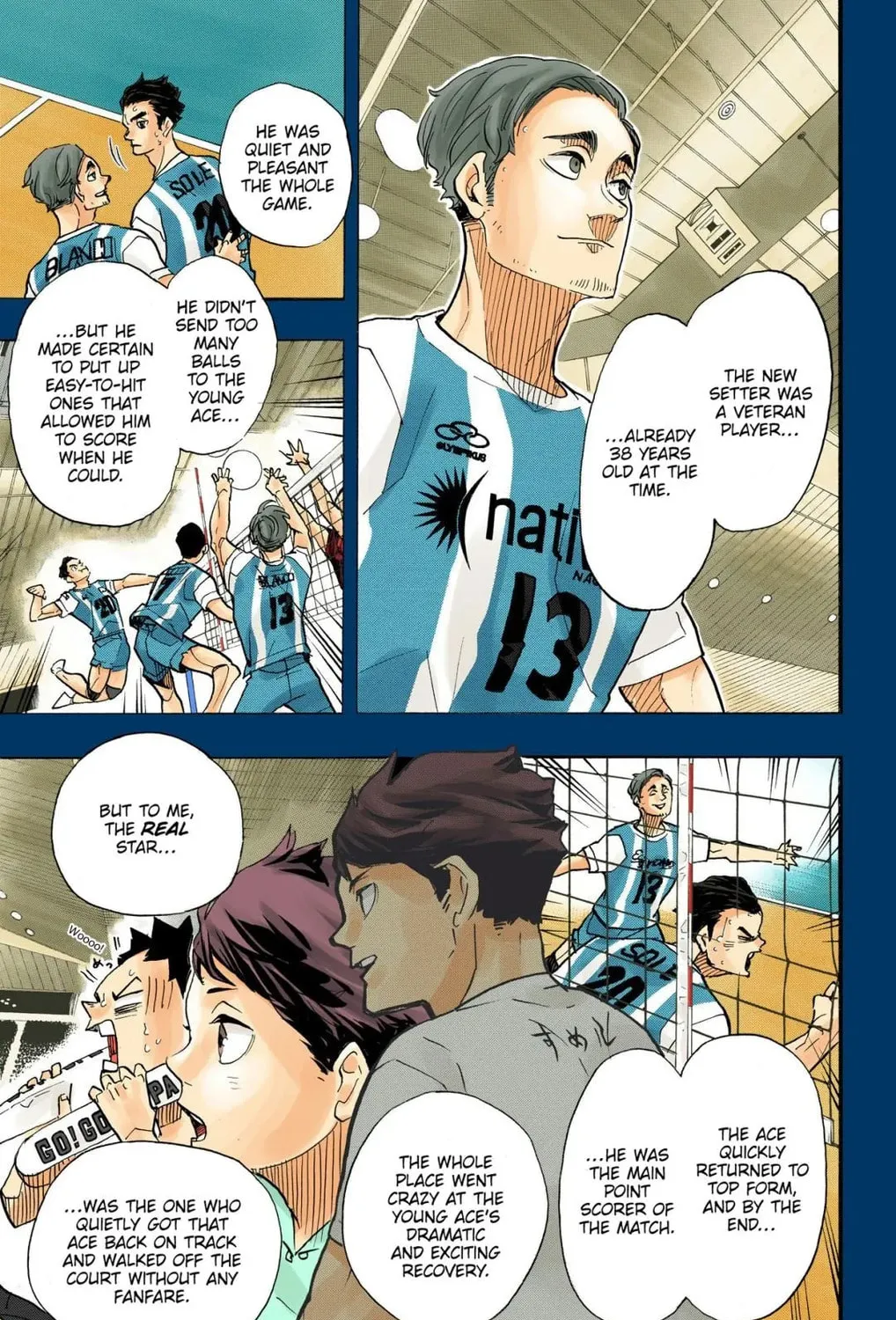 Read Haikyu!! (Official Colored) (Colored) chapter 372 image 20 on Lezhin
