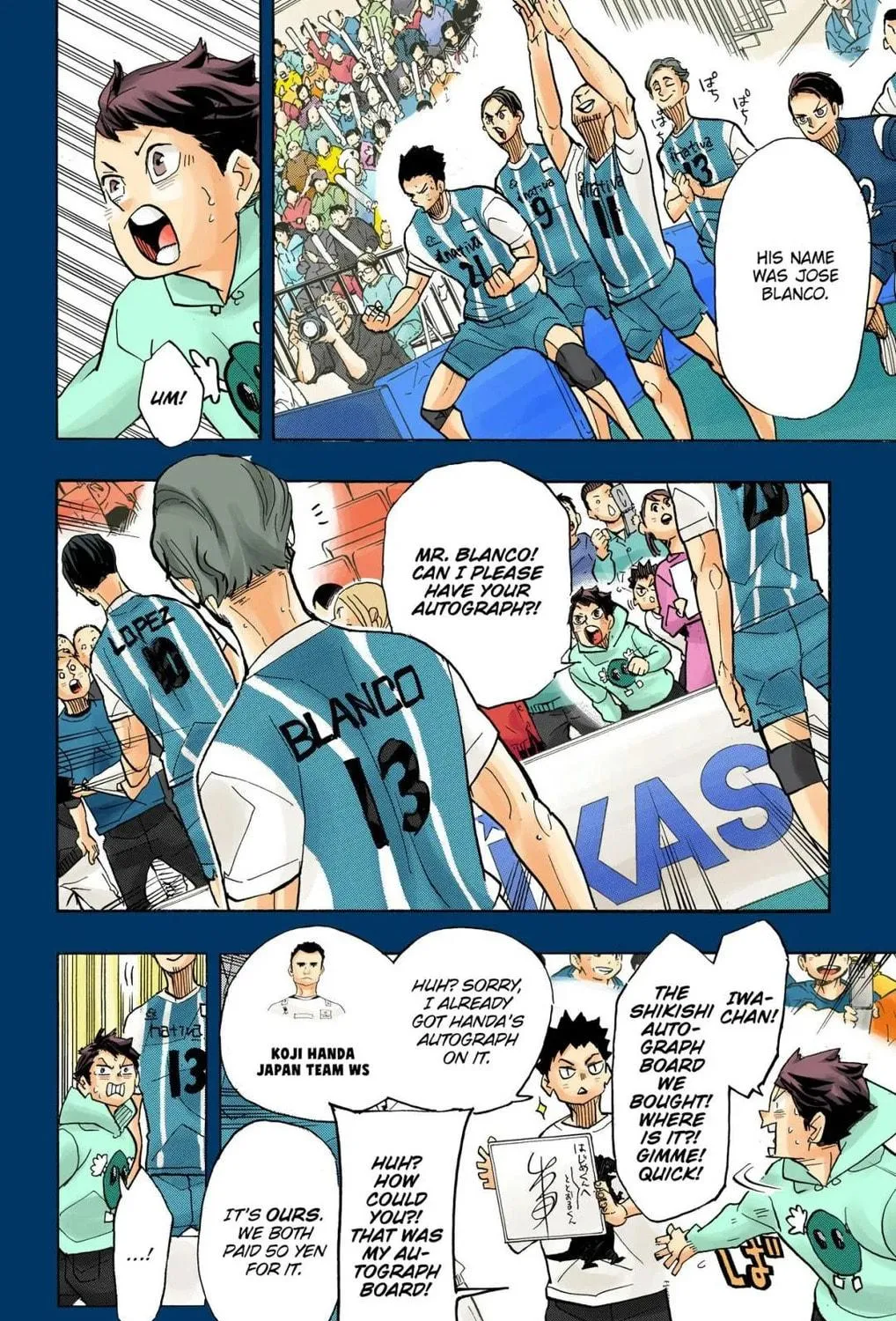 Read Haikyu!! (Official Colored) (Colored) chapter 372 image 22 on Lezhin
