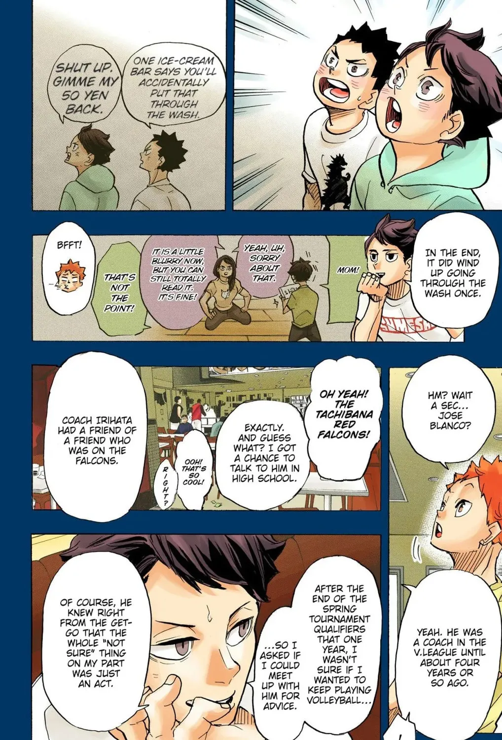 Read Haikyu!! (Official Colored) (Colored) chapter 372 image 26 on Lezhin