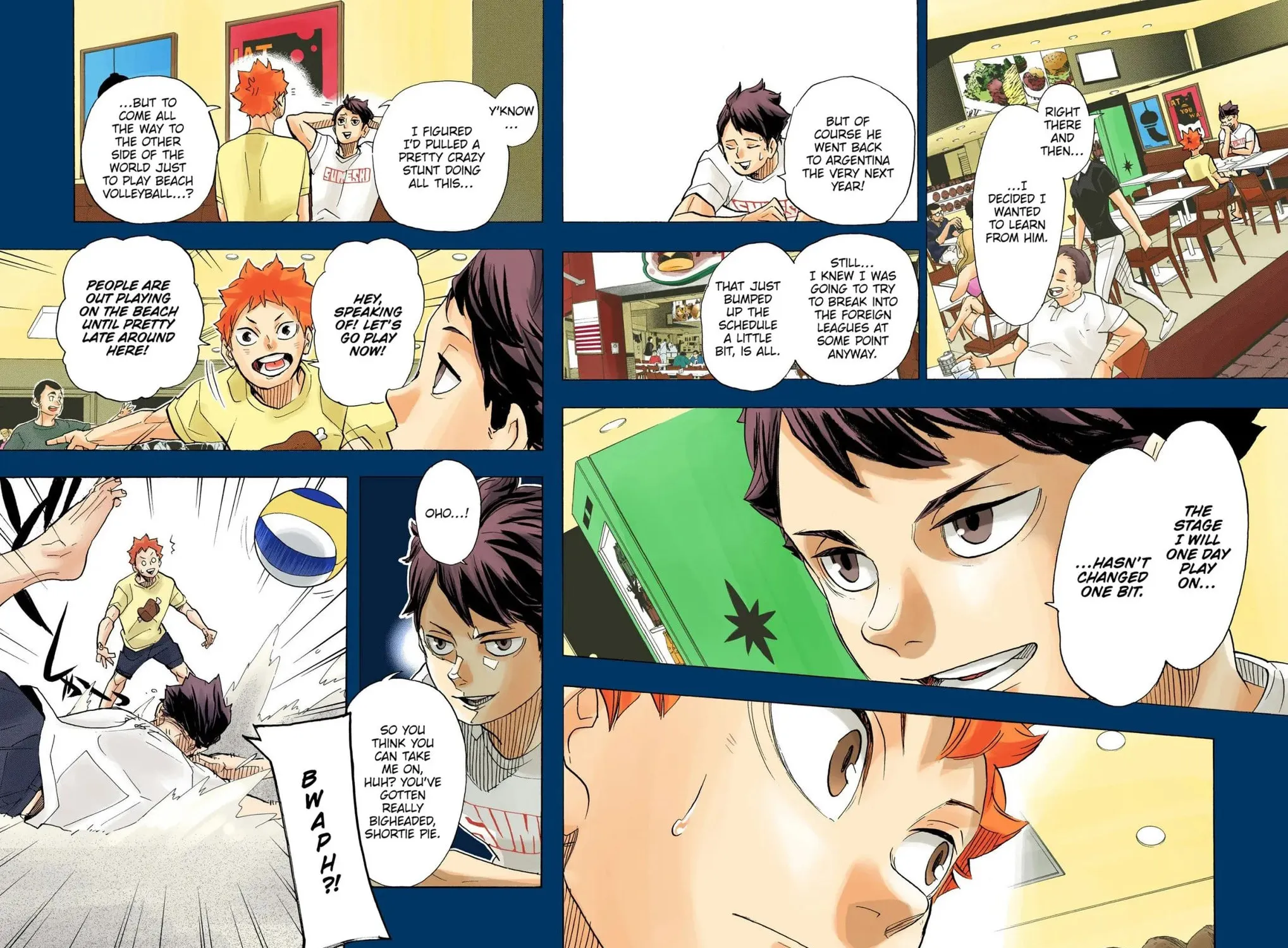 Read Haikyu!! (Official Colored) (Colored) chapter 372 image 30 on Lezhin