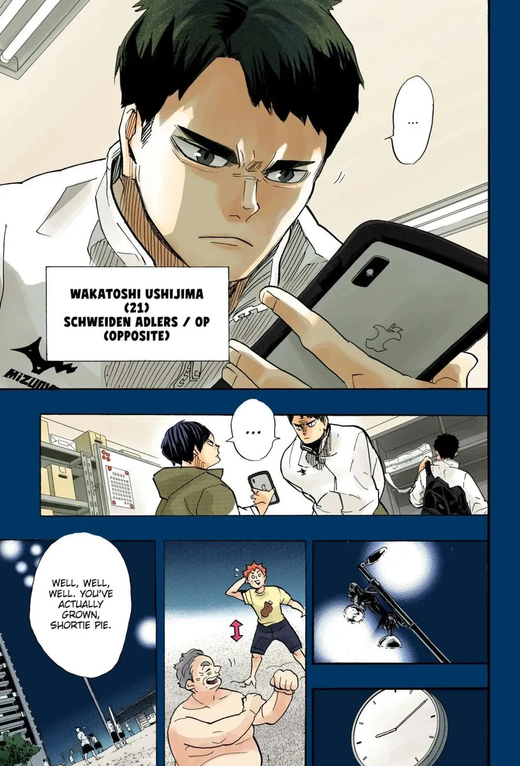 Read Haikyu!! (Official Colored) (Colored) chapter 372 image 8 on Lezhin