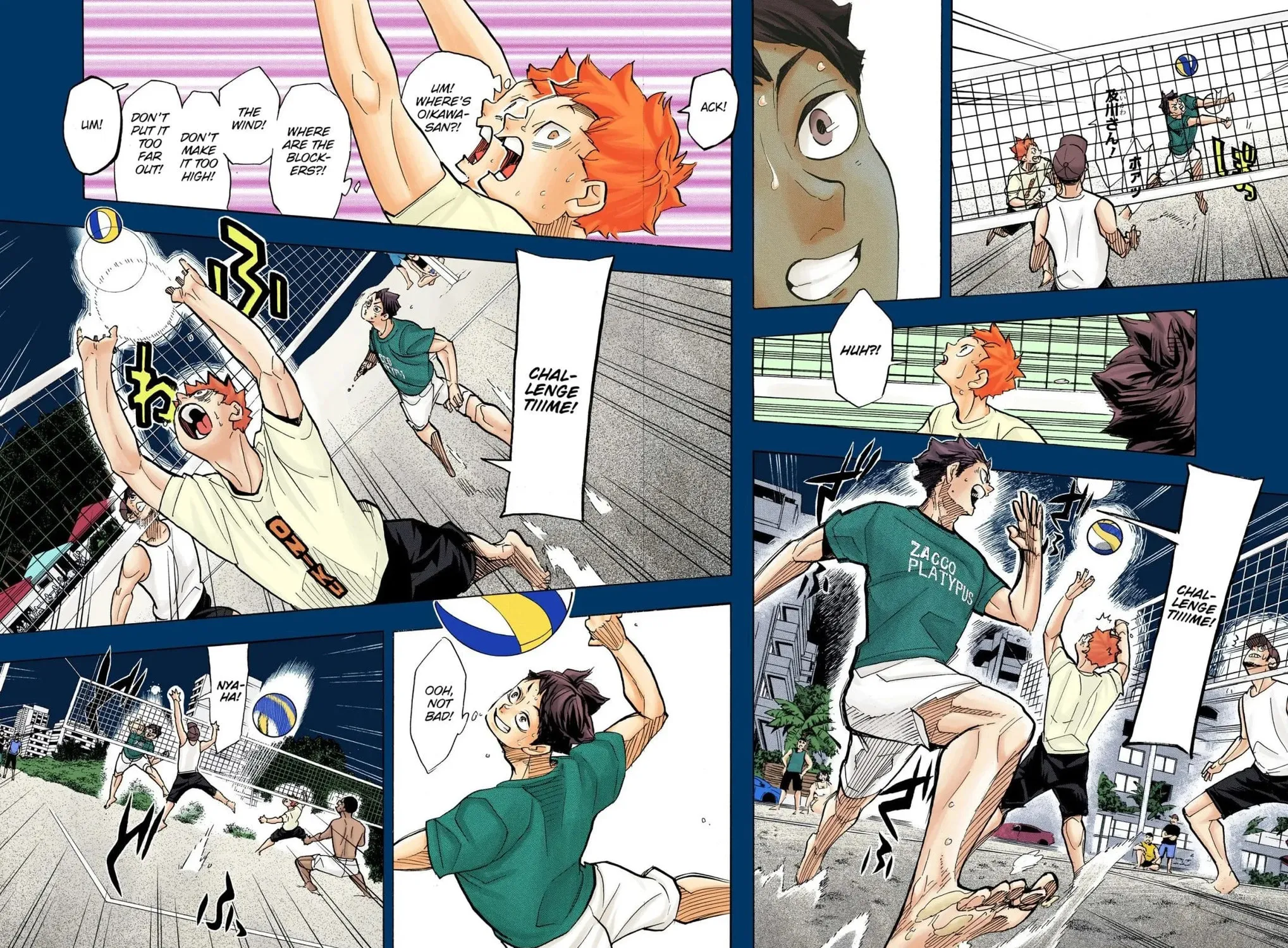 Read Haikyu!! (Official Colored) (Colored) chapter 374 image 10 on Lezhin