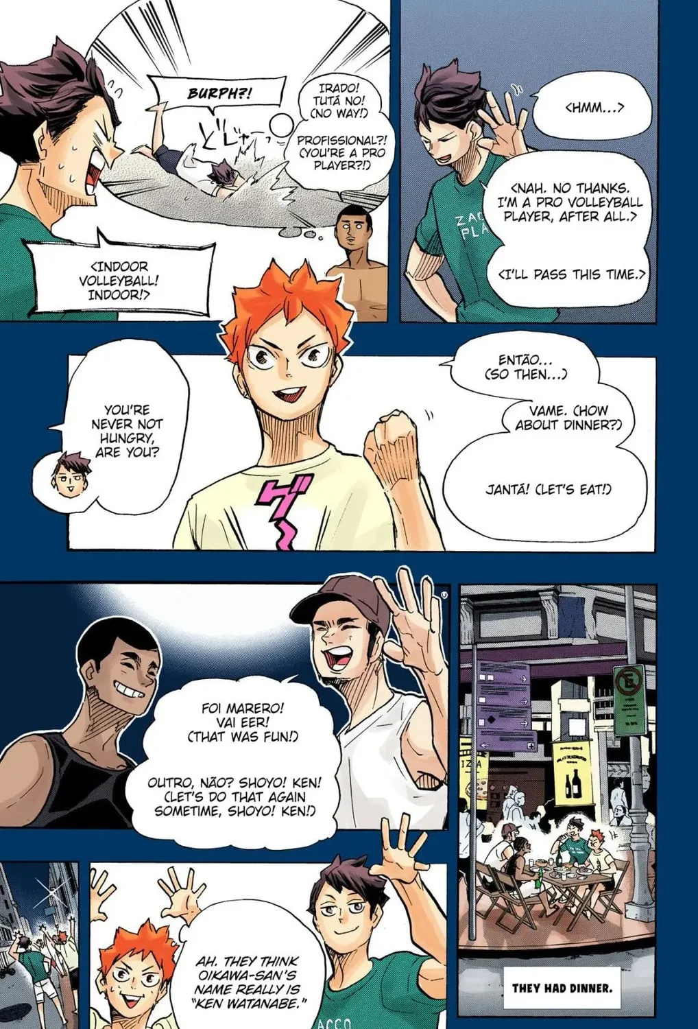 Read Haikyu!! (Official Colored) (Colored) chapter 374 image 14 on Lezhin