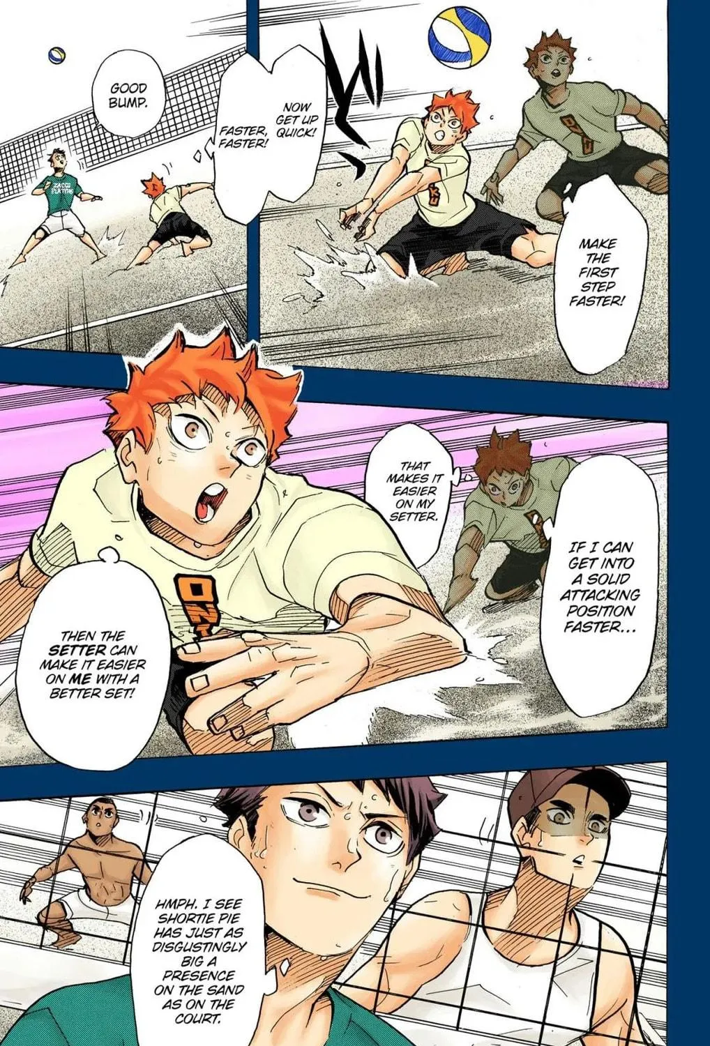 Read Haikyu!! (Official Colored) (Colored) chapter 374 image 4 on Lezhin