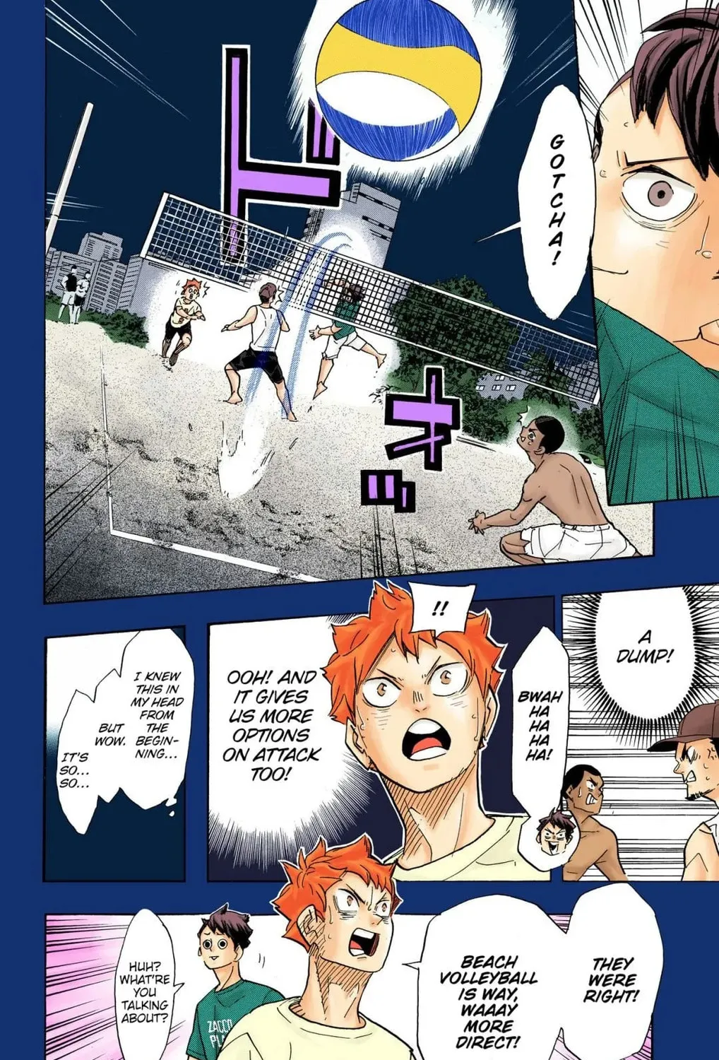 Read Haikyu!! (Official Colored) (Colored) chapter 374 image 6 on Lezhin