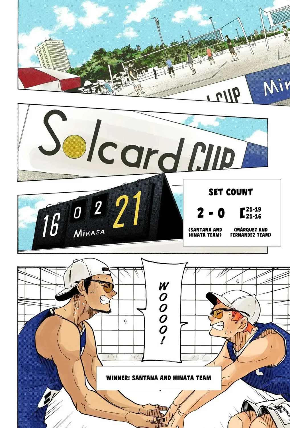 Read Haikyu!! (Official Colored) (Colored) chapter 375 image 12 on Lezhin