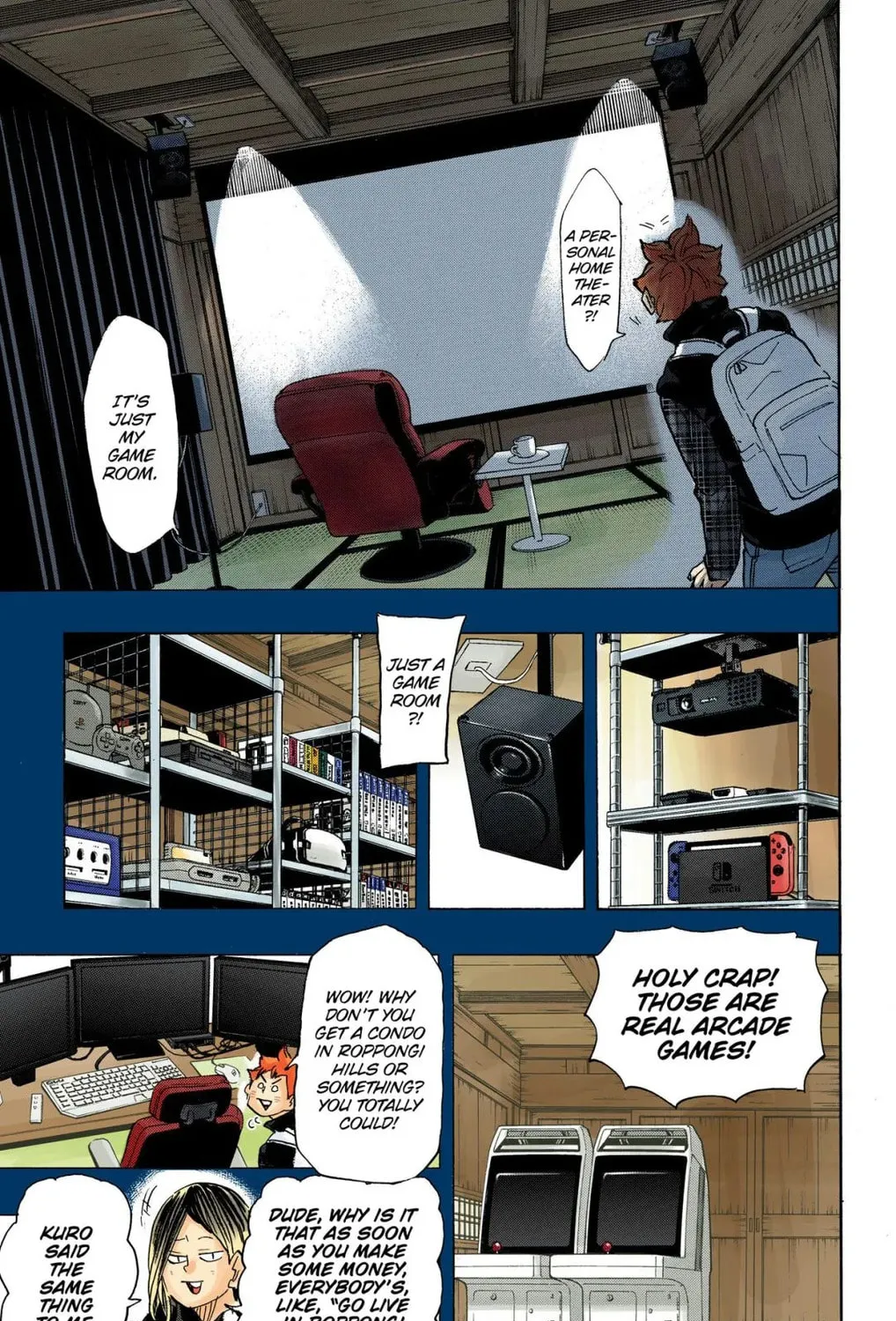 Read Haikyu!! (Official Colored) (Colored) chapter 375 image 18 on Lezhin