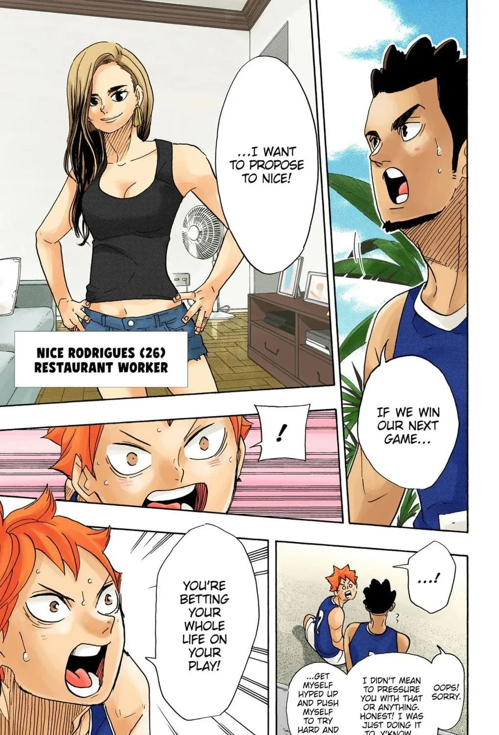 Read Haikyu!! (Official Colored) (Colored) chapter 375 image 22 on Lezhin
