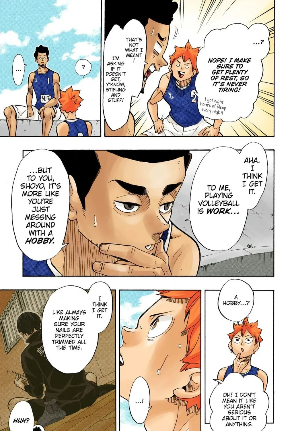 Read Haikyu!! (Official Colored) (Colored) chapter 375 image 26 on Lezhin
