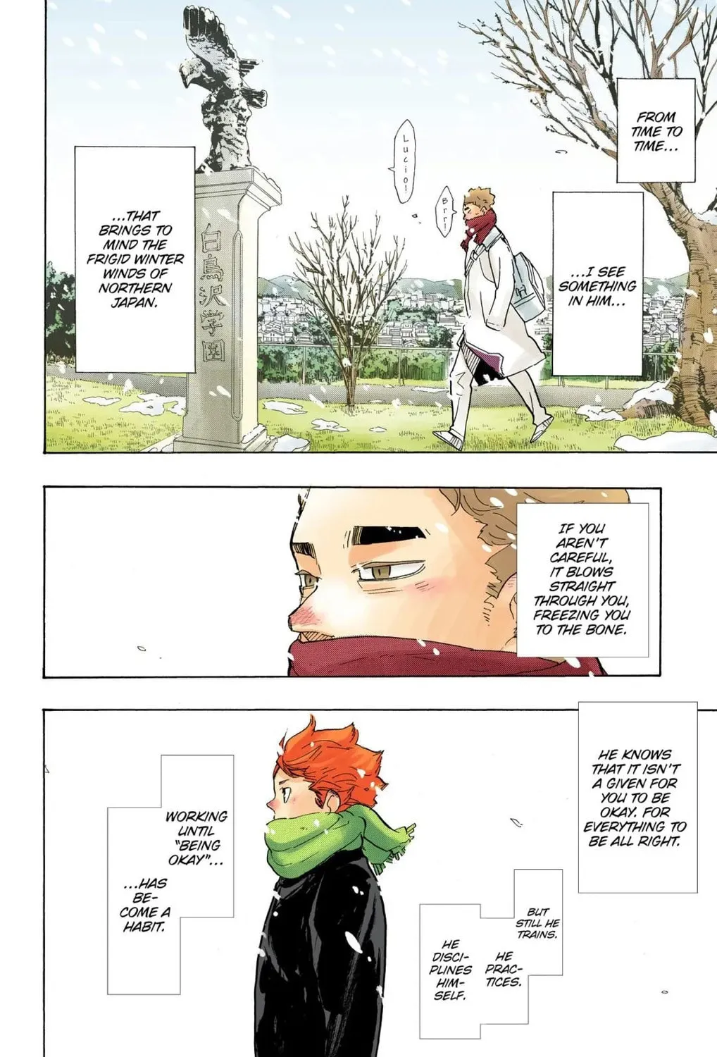 Read Haikyu!! (Official Colored) (Colored) chapter 375 image 32 on Lezhin