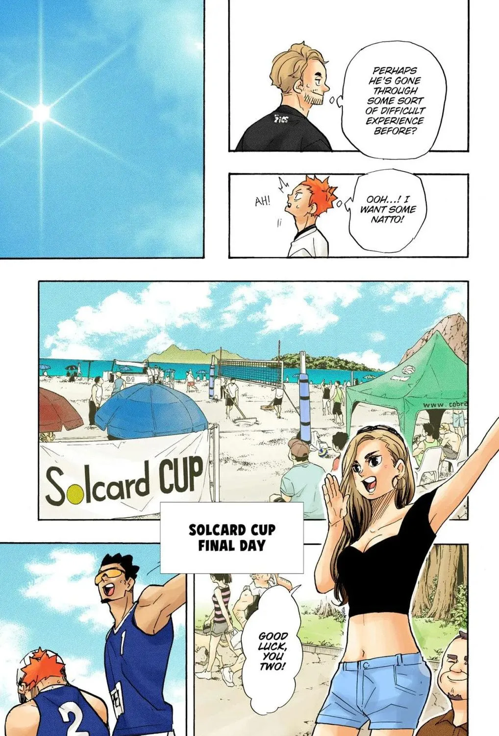 Read Haikyu!! (Official Colored) (Colored) chapter 375 image 34 on Lezhin