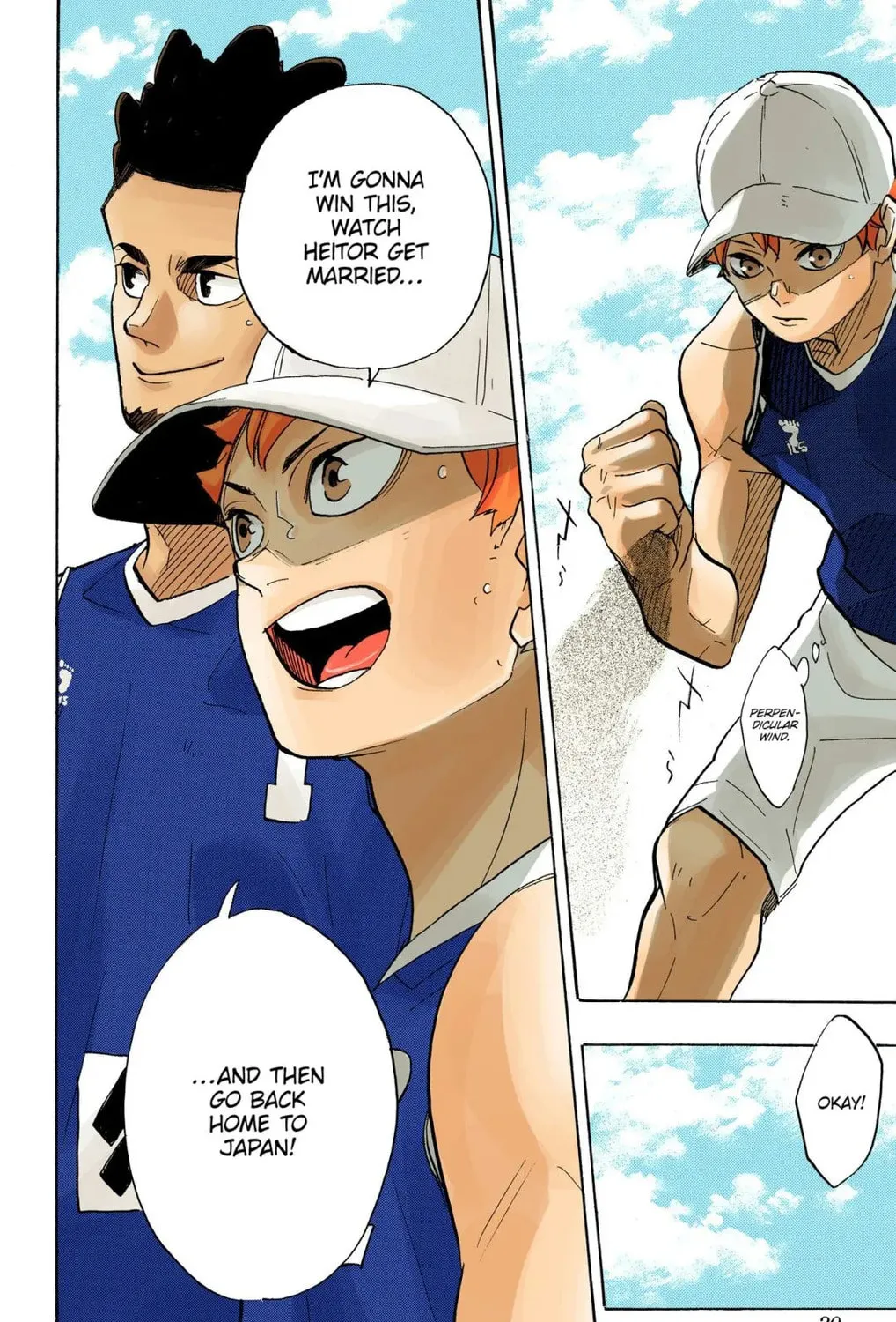 Read Haikyu!! (Official Colored) (Colored) chapter 375 image 36 on Lezhin