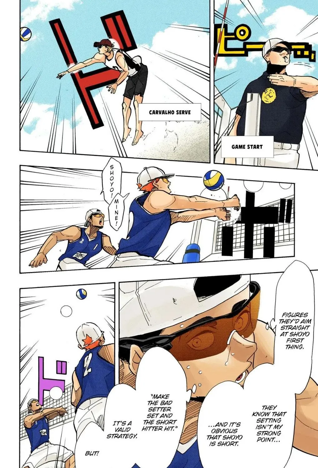 Read Haikyu!! (Official Colored) (Colored) chapter 375 image 40 on Lezhin