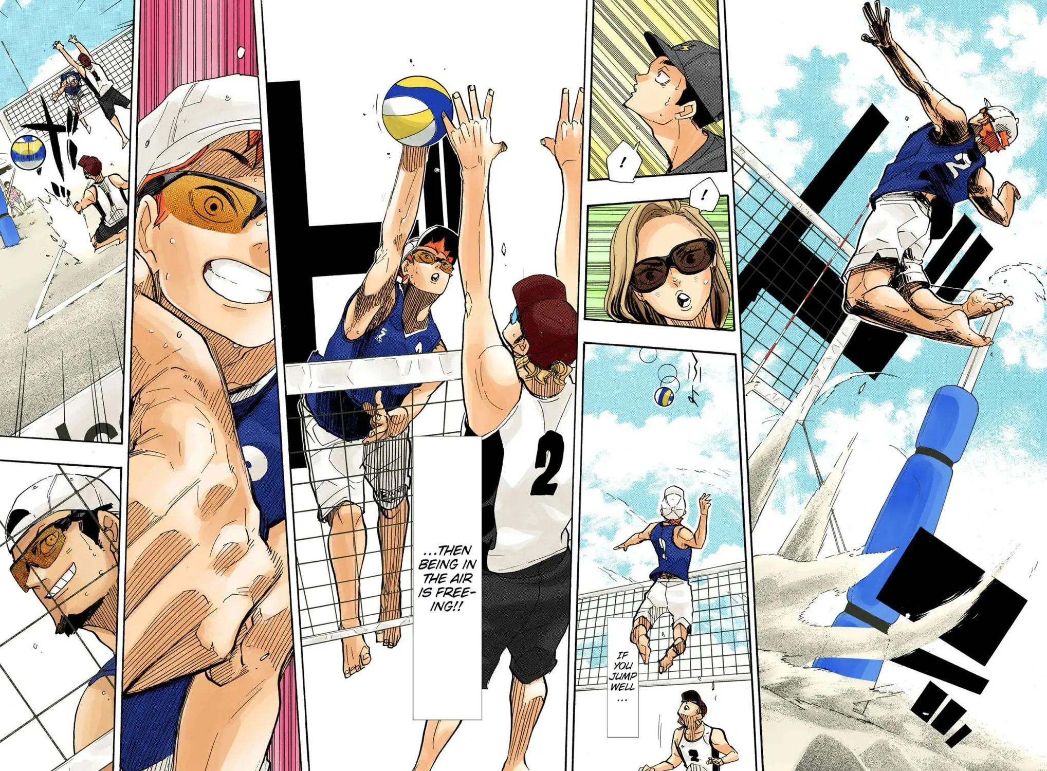 Read Haikyu!! (Official Colored) (Colored) chapter 375 image 44 on Lezhin