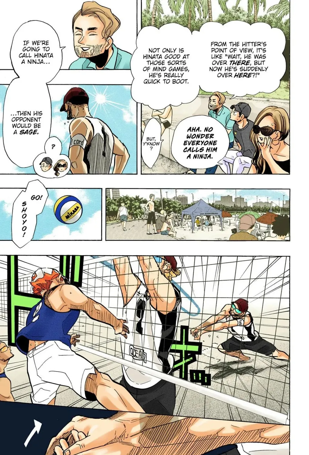 Read Haikyu!! (Official Colored) (Colored) chapter 376 image 12 on Lezhin