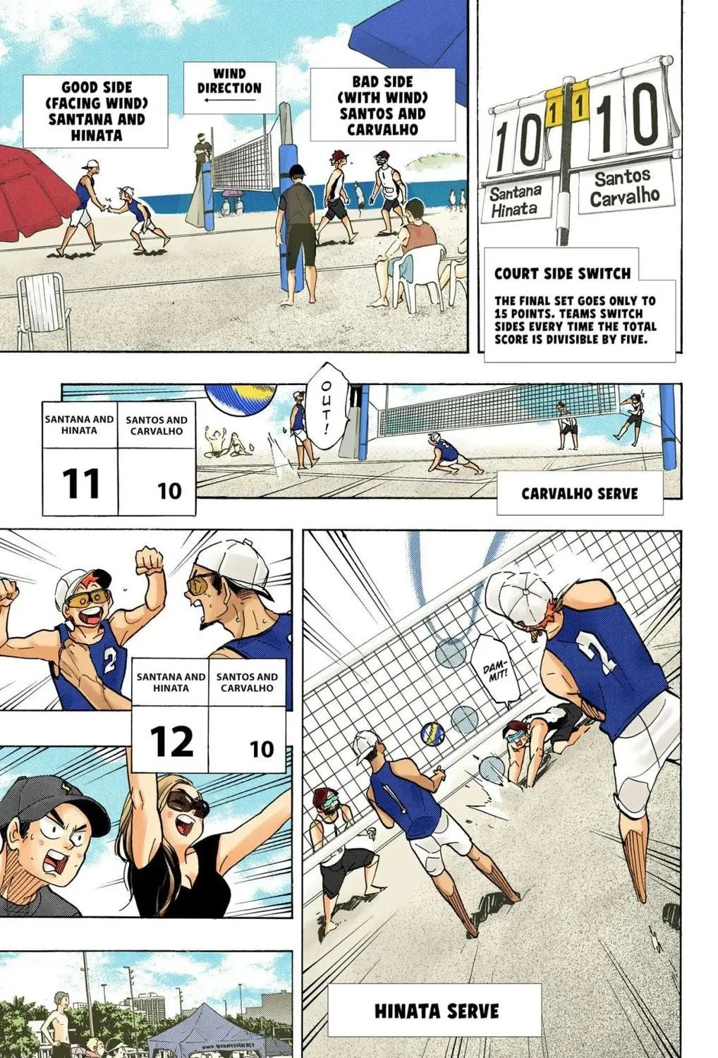 Read Haikyu!! (Official Colored) (Colored) chapter 376 image 4 on Lezhin