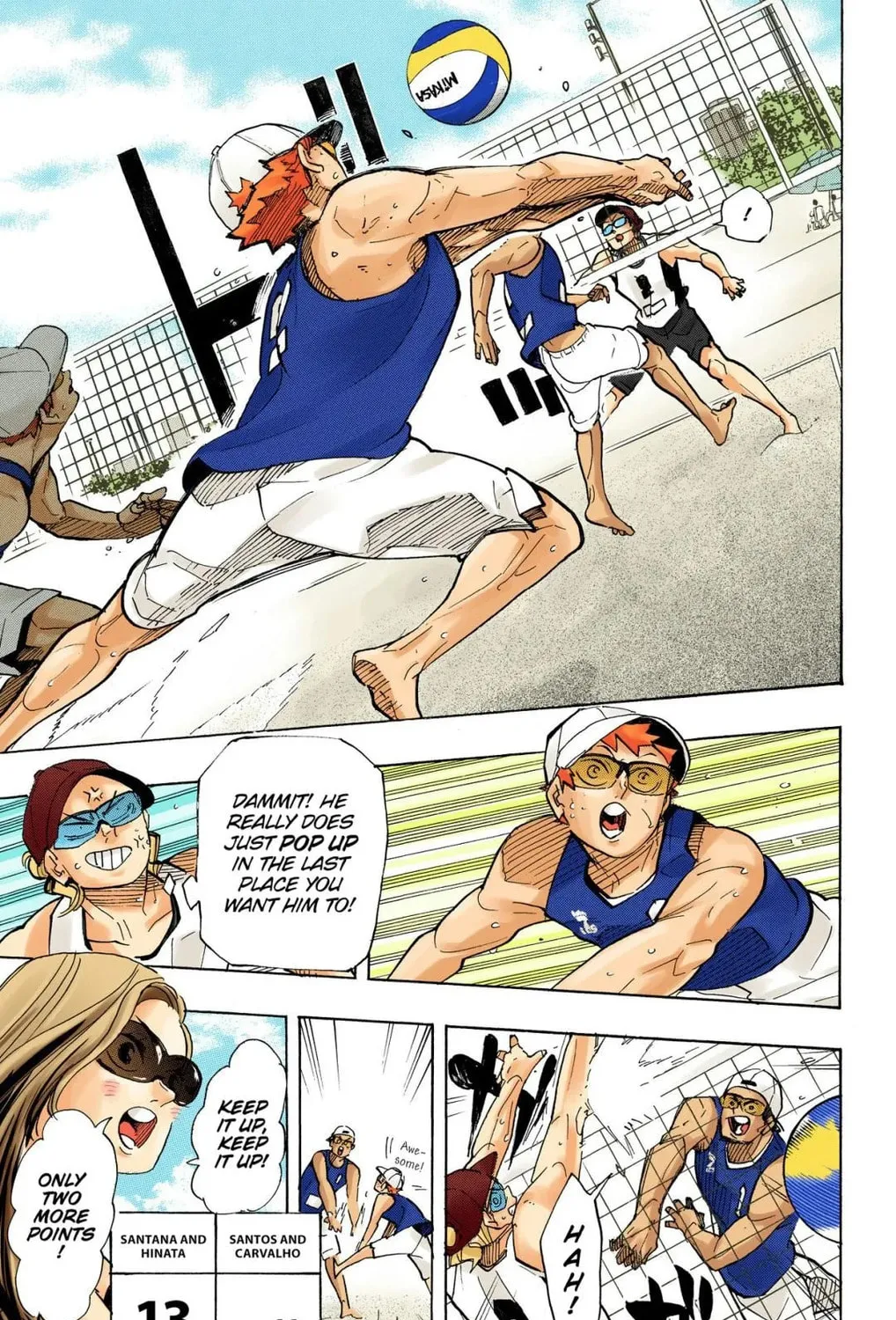 Read Haikyu!! (Official Colored) (Colored) chapter 376 image 8 on Lezhin