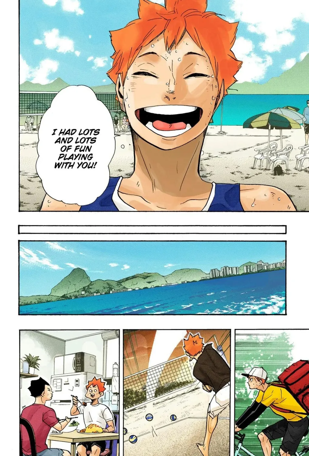 Read Haikyu!! (Official Colored) (Colored) chapter 377 image 18 on Lezhin