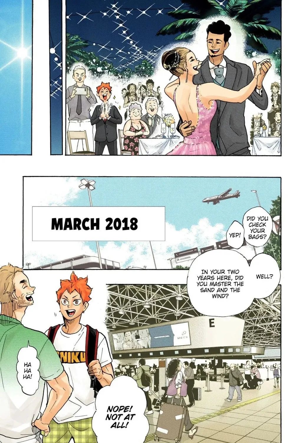 Read Haikyu!! (Official Colored) (Colored) chapter 377 image 20 on Lezhin