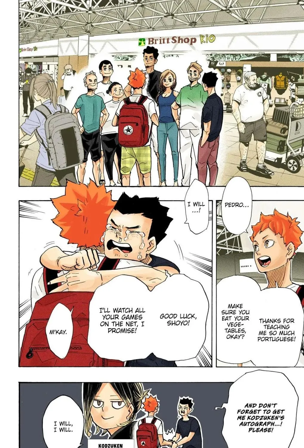 Read Haikyu!! (Official Colored) (Colored) chapter 377 image 22 on Lezhin