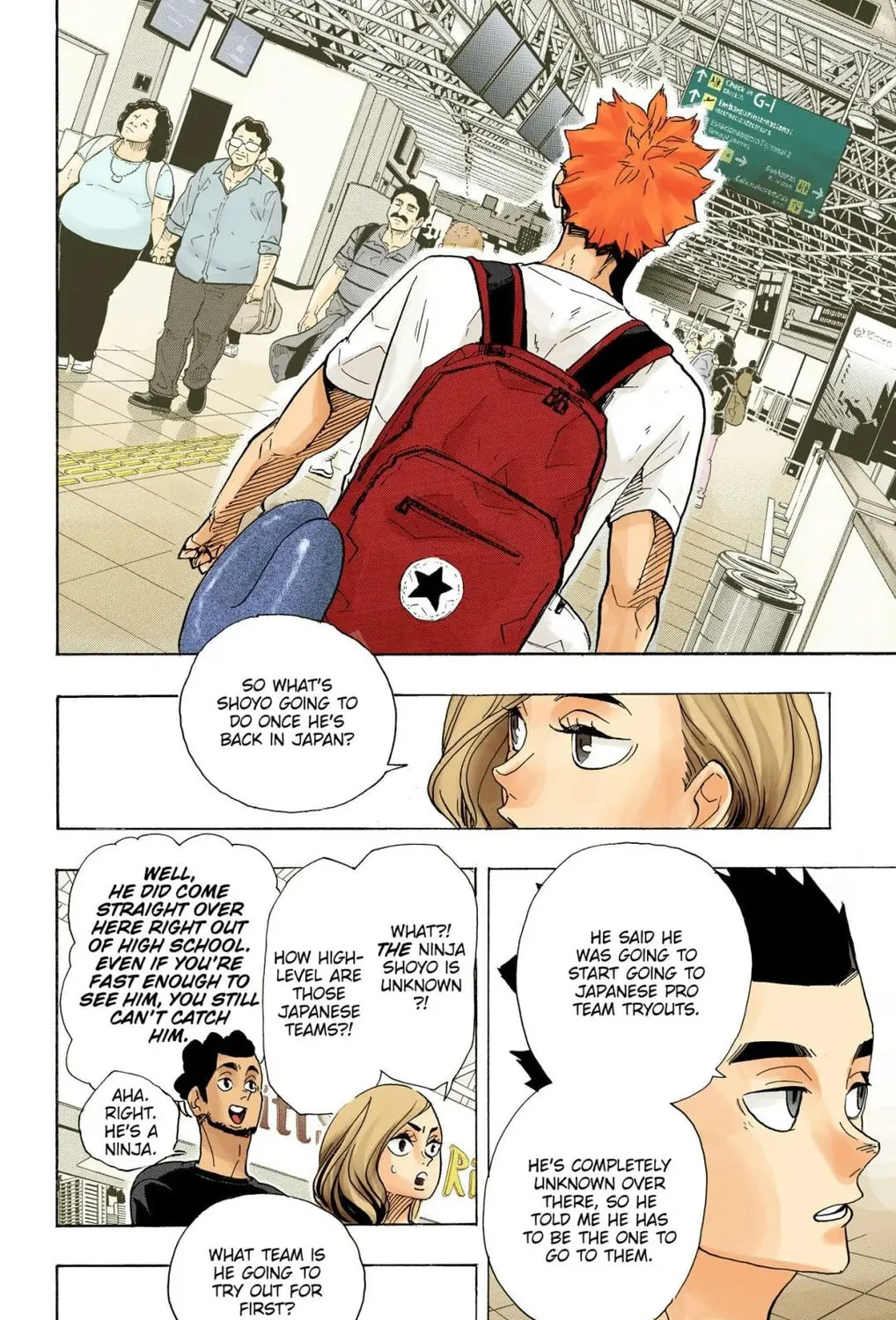 Read Haikyu!! (Official Colored) (Colored) chapter 377 image 26 on Lezhin
