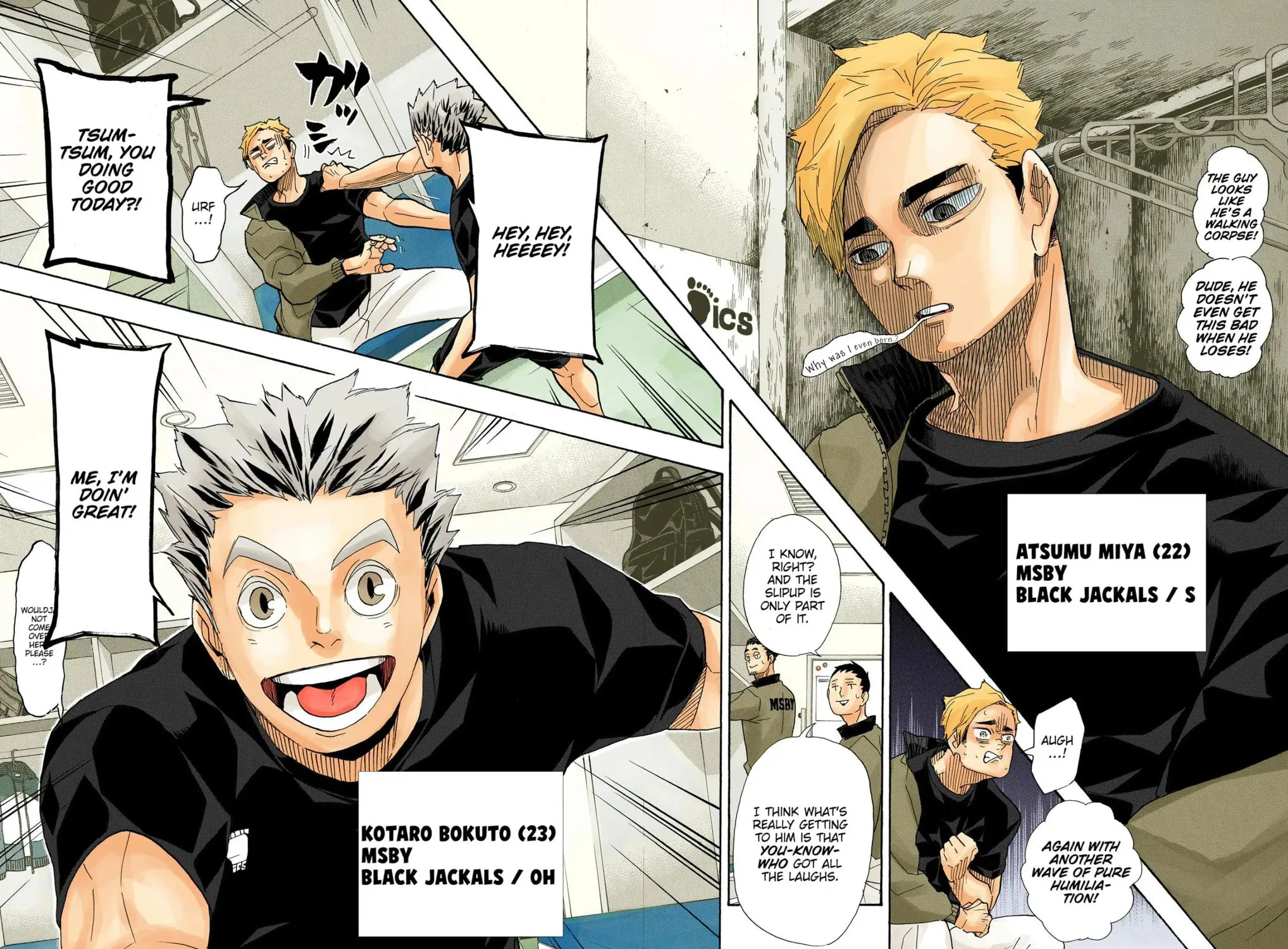 Read Haikyu!! (Official Colored) (Colored) chapter 377 image 30 on Lezhin