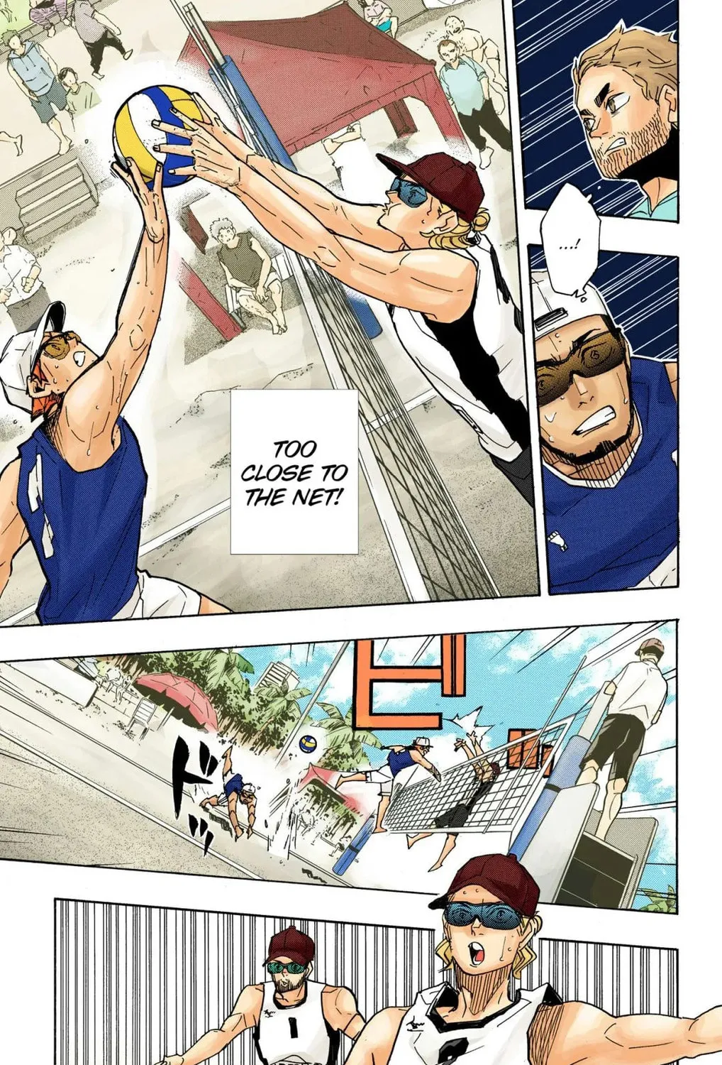 Read Haikyu!! (Official Colored) (Colored) chapter 377 image 8 on Lezhin