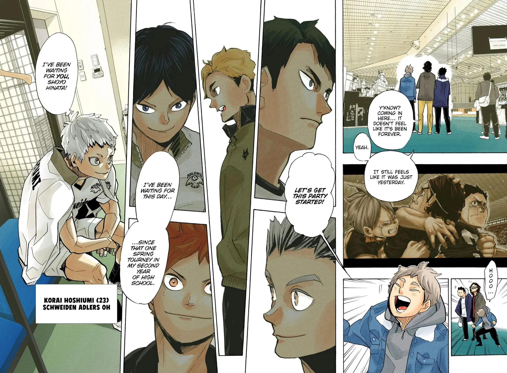 Read Haikyu!! (Official Colored) (Colored) chapter 378 image 30 on Lezhin