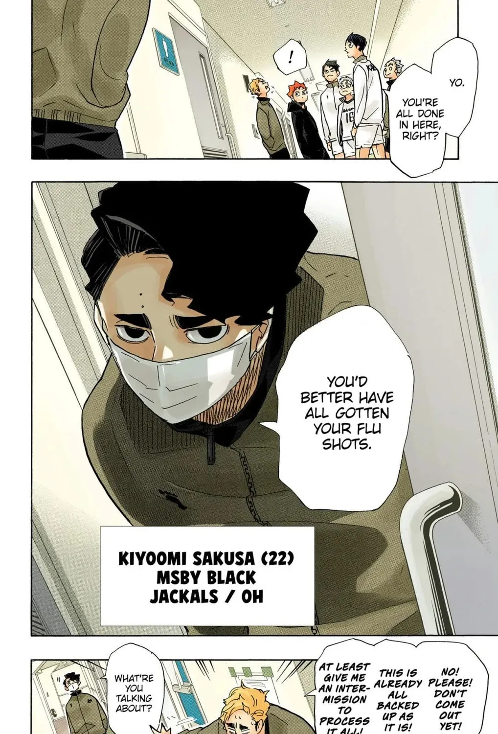 Read Haikyu!! (Official Colored) (Colored) chapter 379 image 14 on Lezhin