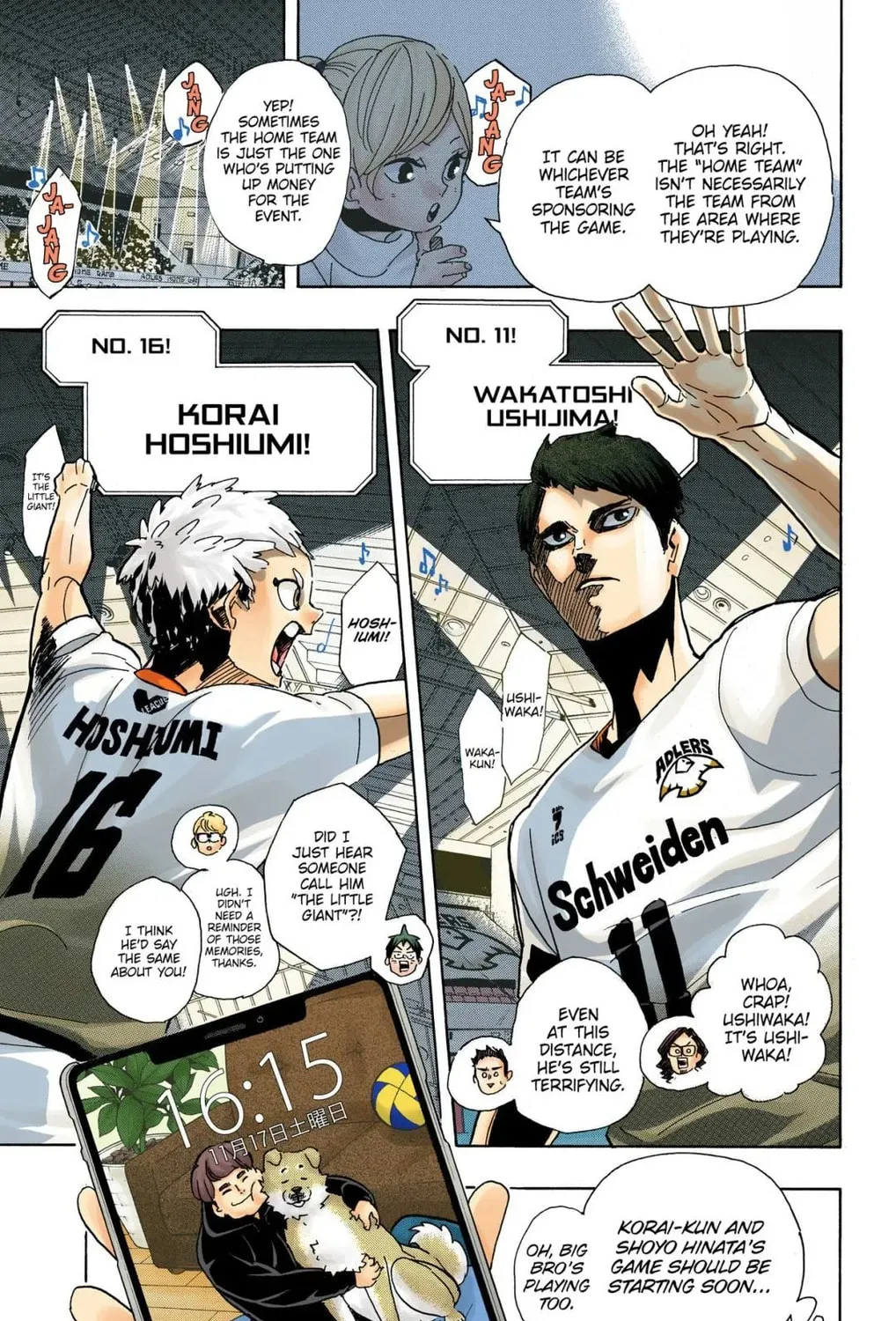 Read Haikyu!! (Official Colored) (Colored) chapter 379 image 24 on Lezhin