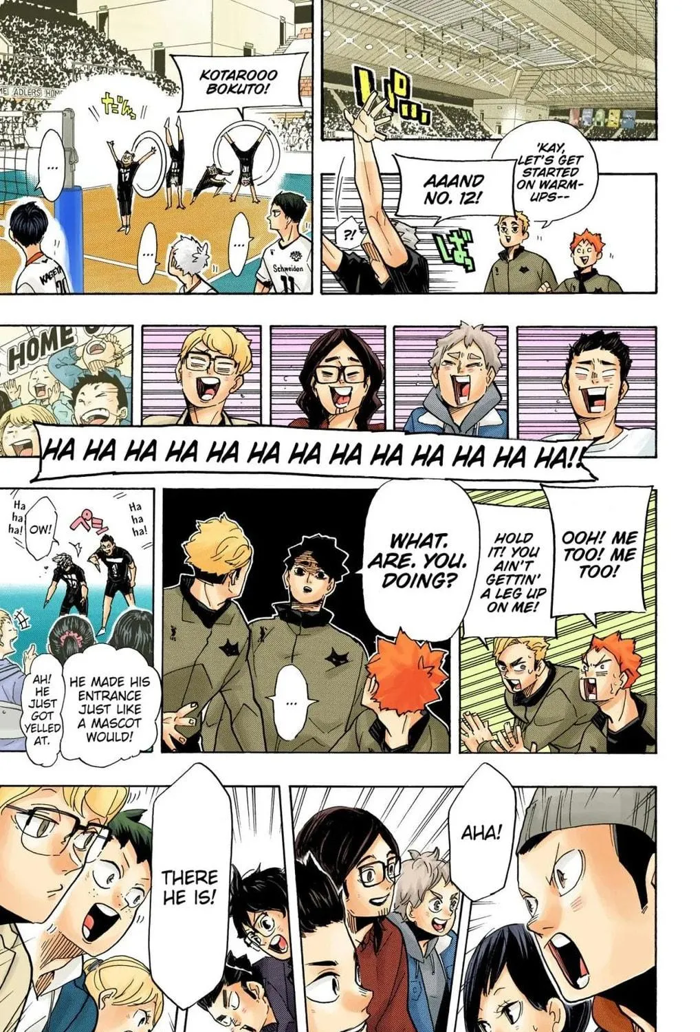 Read Haikyu!! (Official Colored) (Colored) chapter 379 image 28 on Lezhin