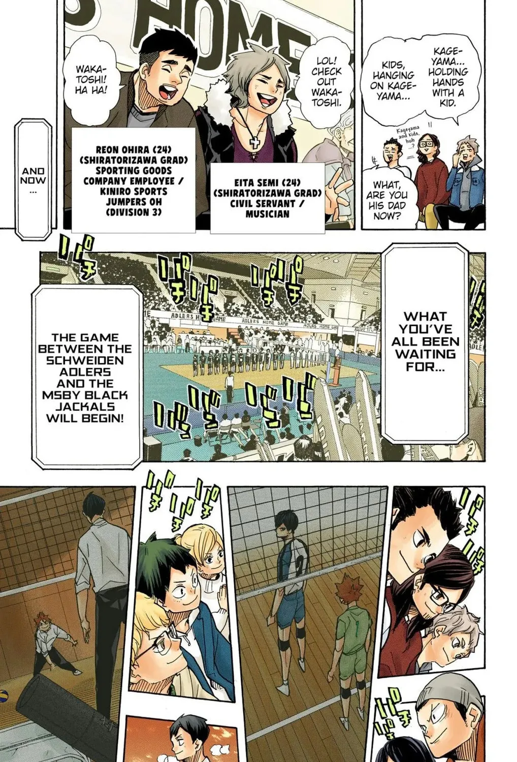 Read Haikyu!! (Official Colored) (Colored) chapter 379 image 32 on Lezhin