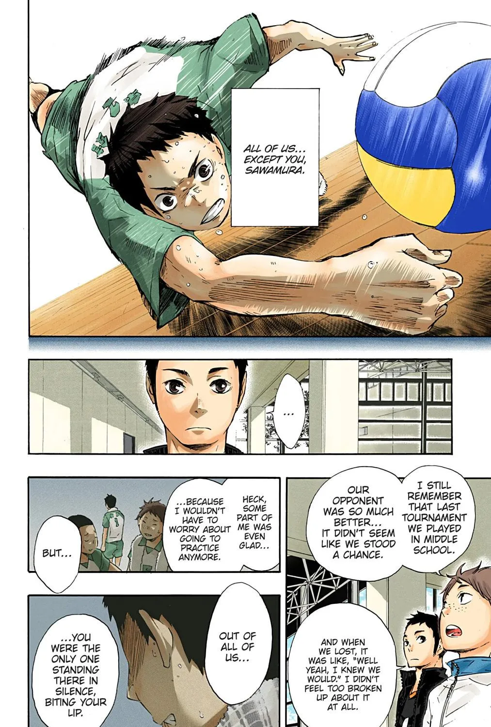 Read Haikyu!! (Official Colored) (Colored) chapter 38 image 22 on Lezhin