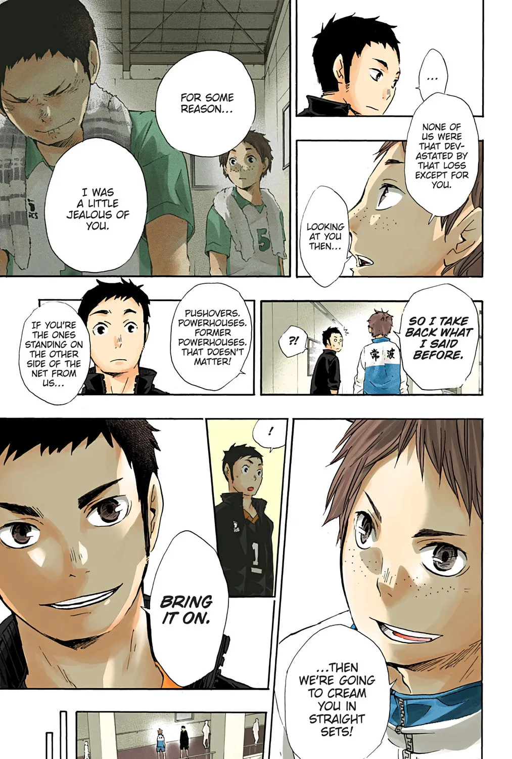 Read Haikyu!! (Official Colored) (Colored) chapter 38 image 24 on Lezhin