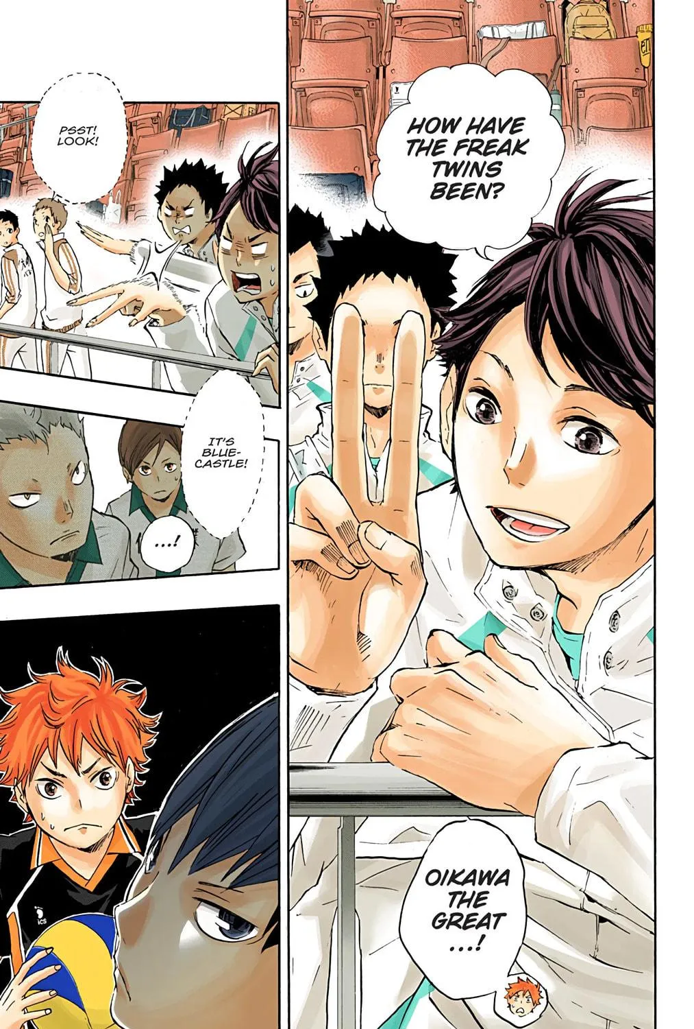 Read Haikyu!! (Official Colored) (Colored) chapter 38 image 34 on Lezhin