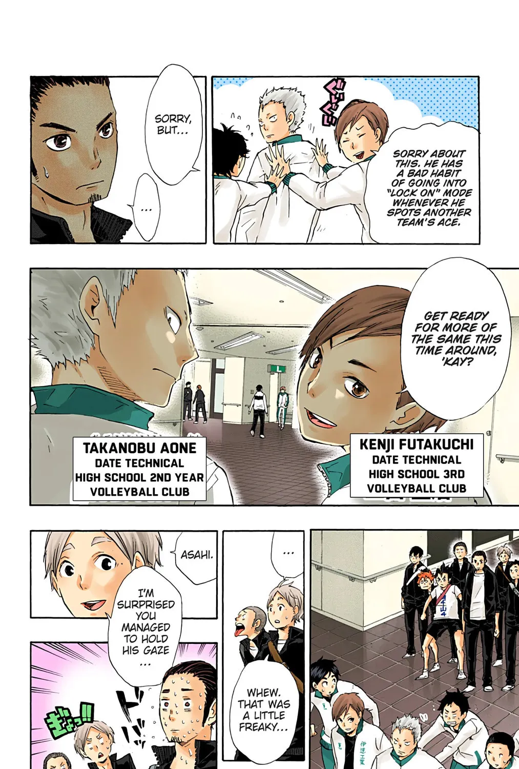 Read Haikyu!! (Official Colored) (Colored) chapter 38 image 6 on Lezhin