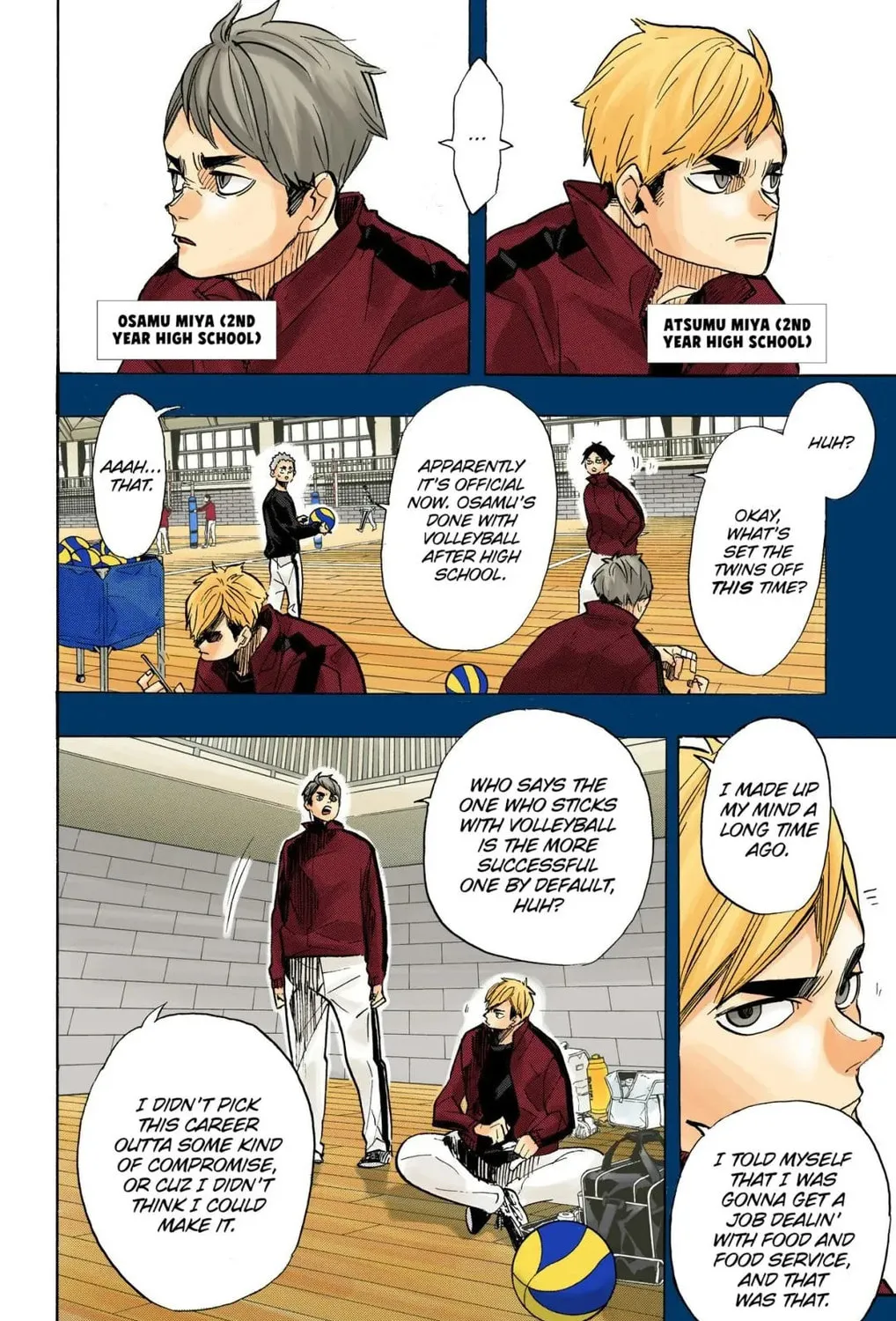 Read Haikyu!! (Official Colored) (Colored) chapter 381 image 18 on Lezhin