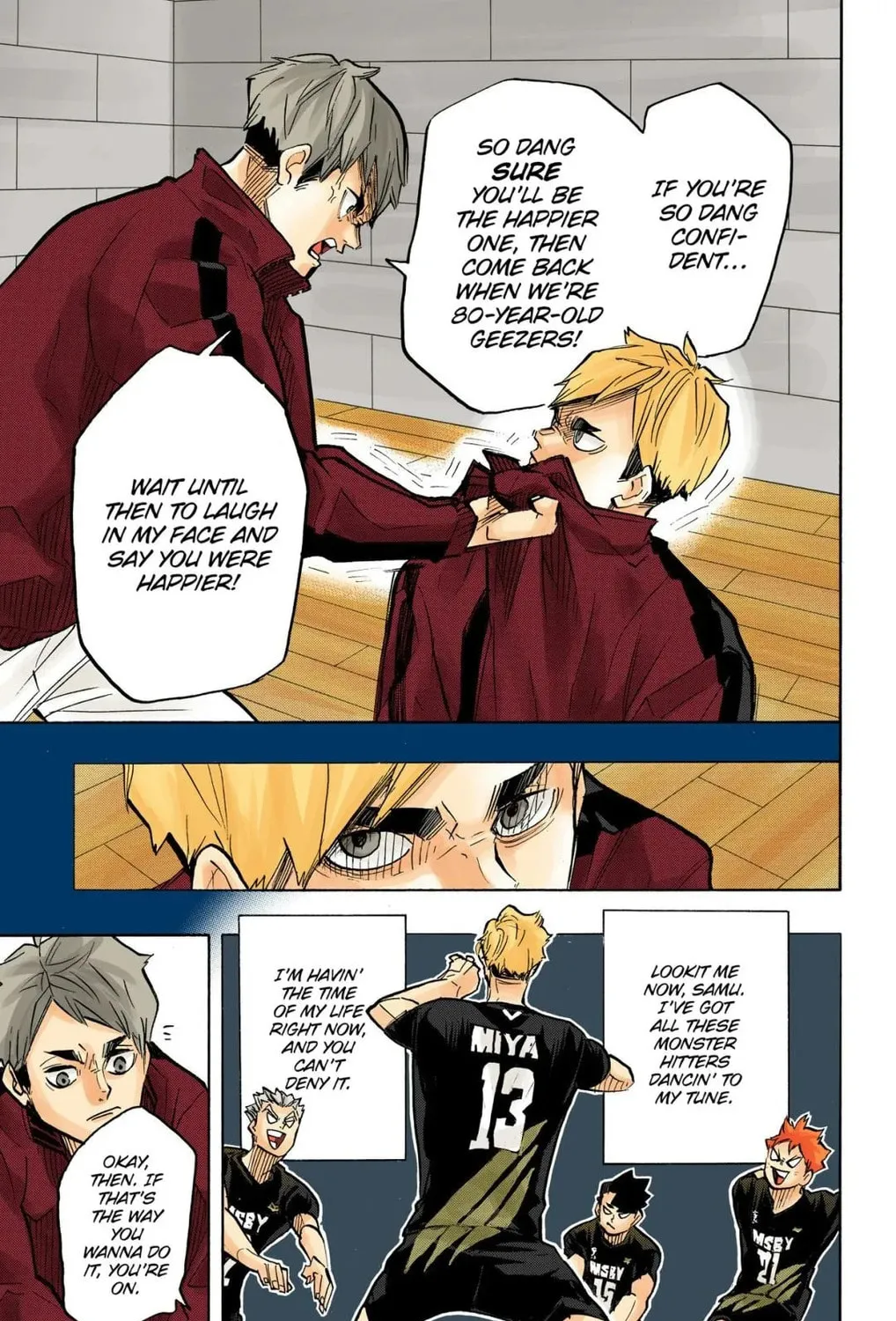 Read Haikyu!! (Official Colored) (Colored) chapter 381 image 20 on Lezhin
