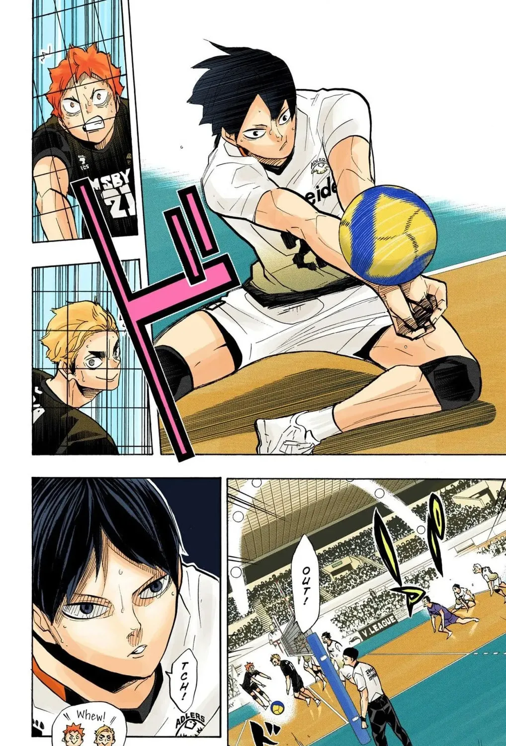 Read Haikyu!! (Official Colored) (Colored) chapter 381 image 26 on Lezhin