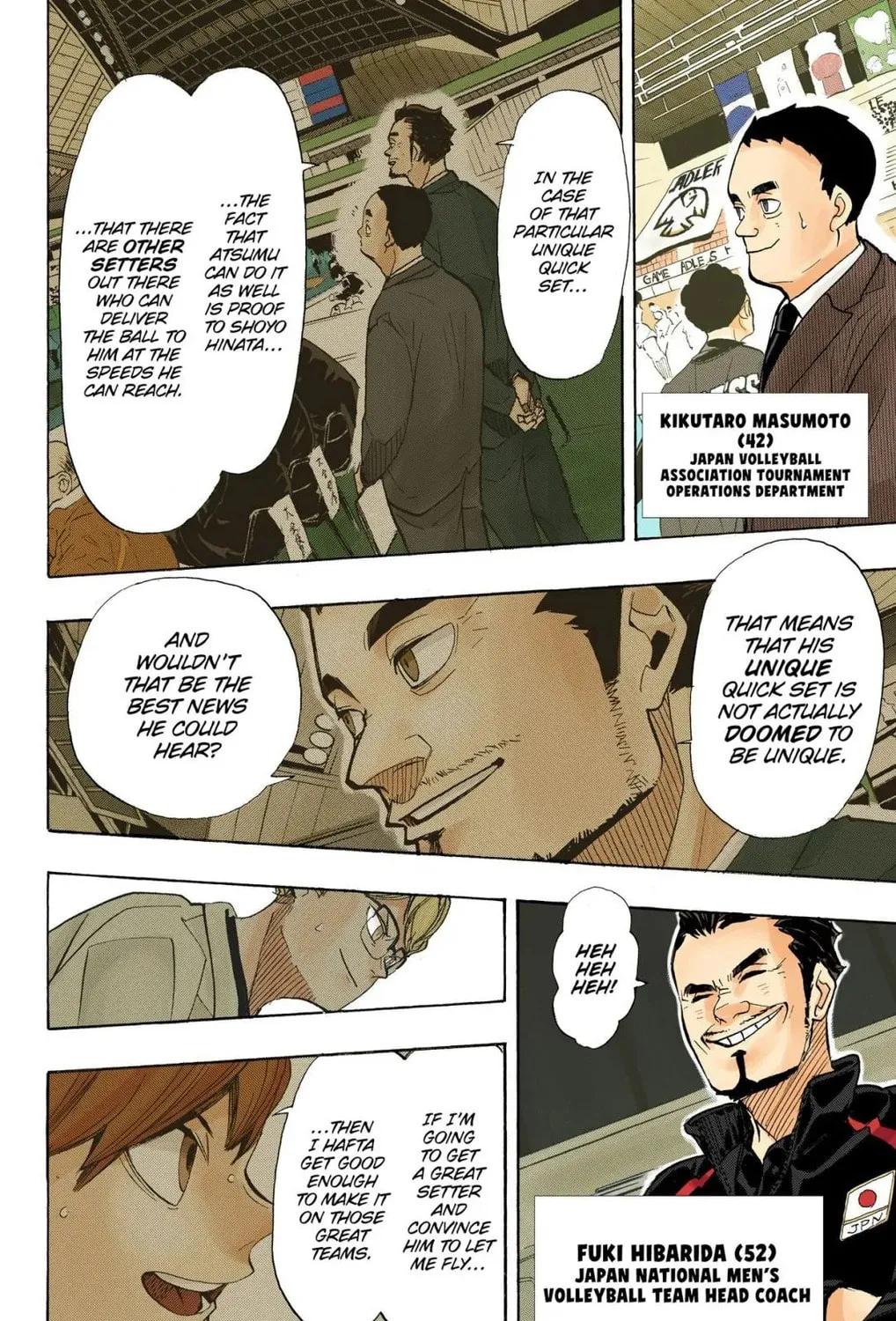 Read Haikyu!! (Official Colored) (Colored) chapter 381 image 30 on Lezhin